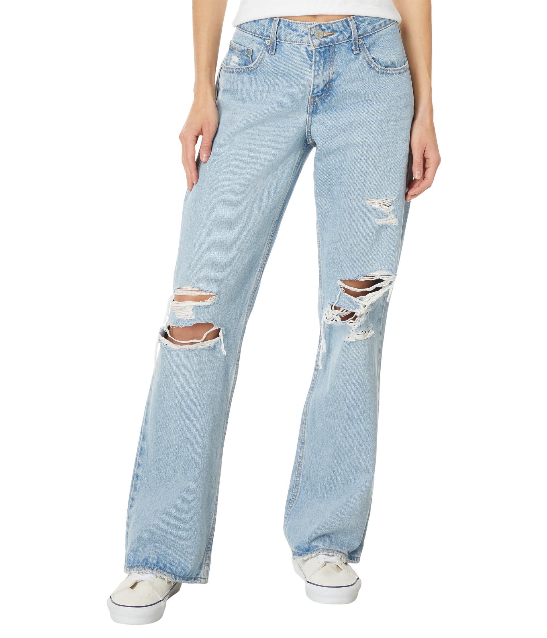 Levi's Women's Low Loose Fit Jeans - Comfortable Stretch Denim Pants for Casual Wear & Everyday Outfits