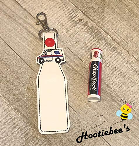 Mail Truck Hand Sanitizer Holder, Lip Balm Holder & Key Fob - Perfect for USPS Drivers, Mail Carriers & Delivery Professionals - Organize Essentials While On The Go