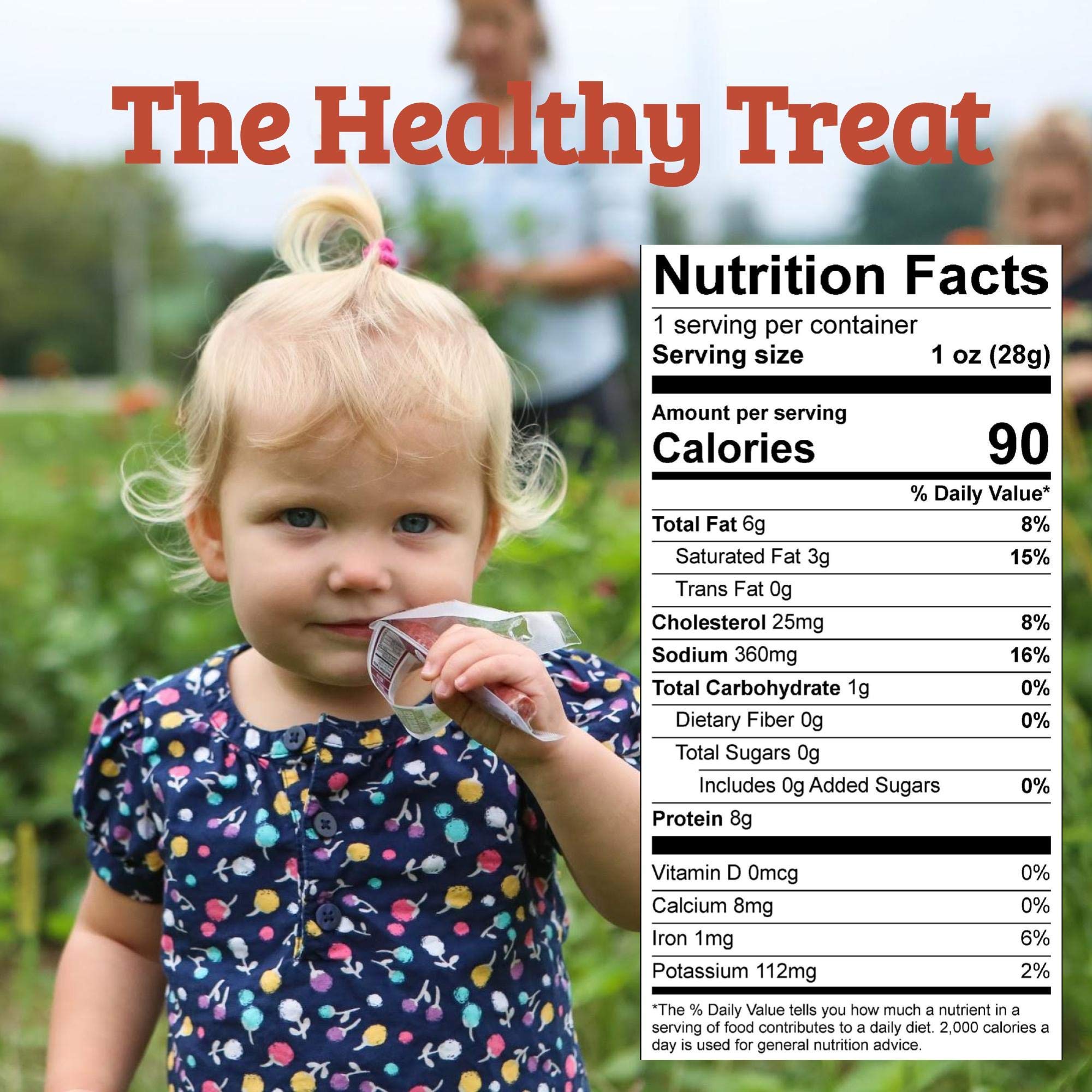 Sugar Free Jalapeño Smoked Beef Jerky Sticks - Non-GMO Grass Fed, No Nitrates, Gluten, Soy, MSG, Dairy or Nuts - Paleo, Whole30 & Keto Friendly Snacks (72 Count) - Perfect for Hiking, Camping and On-the-Go Protein Snacking