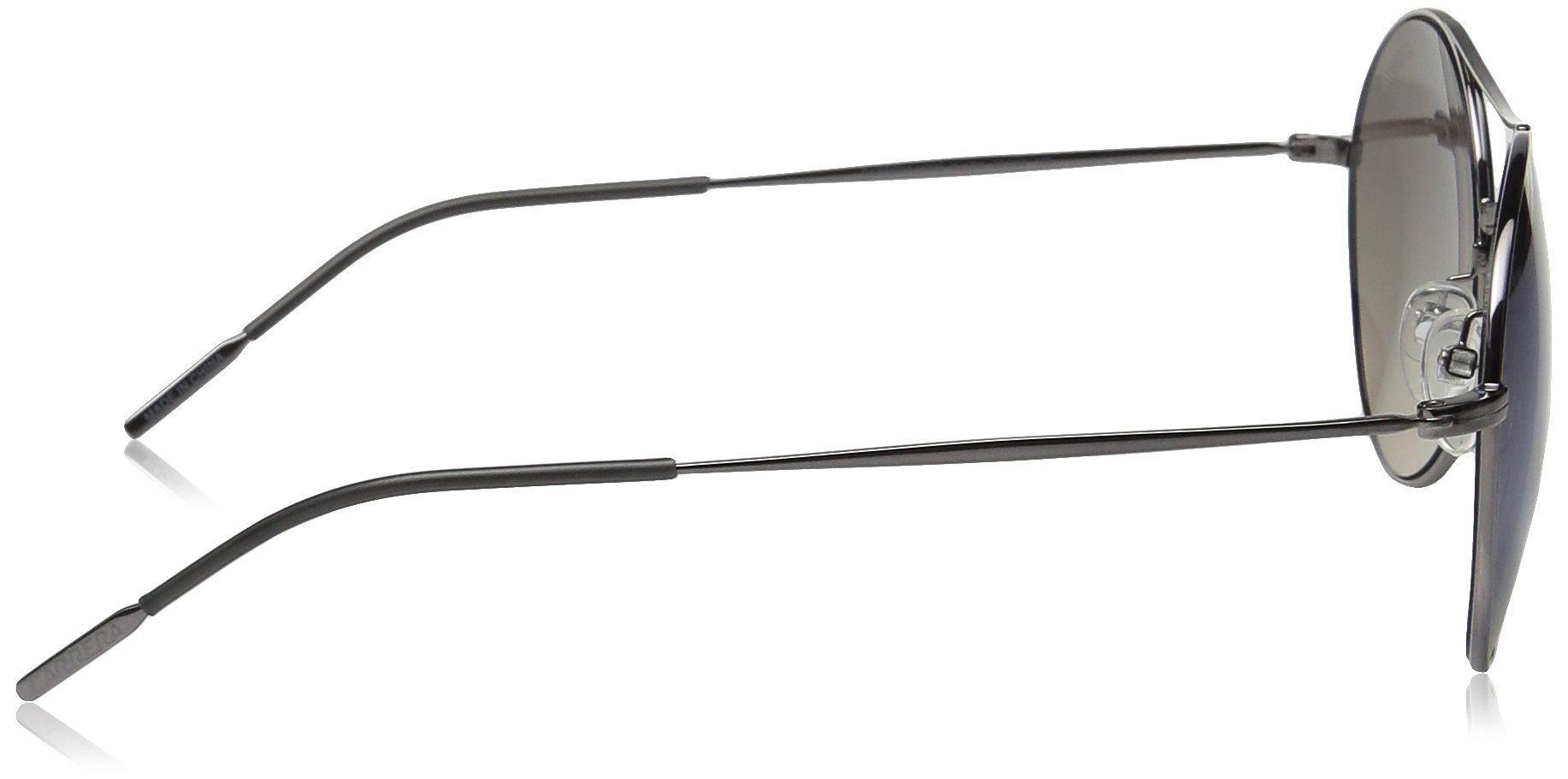 Carrera CA107/S Round Sunglasses - Dark Ruthenium Frame with Flash Blue Sky Lenses (53mm) | Polarized UV Protection | Safilo Group | Perfect for Driving, Beach & Outdoor Activities