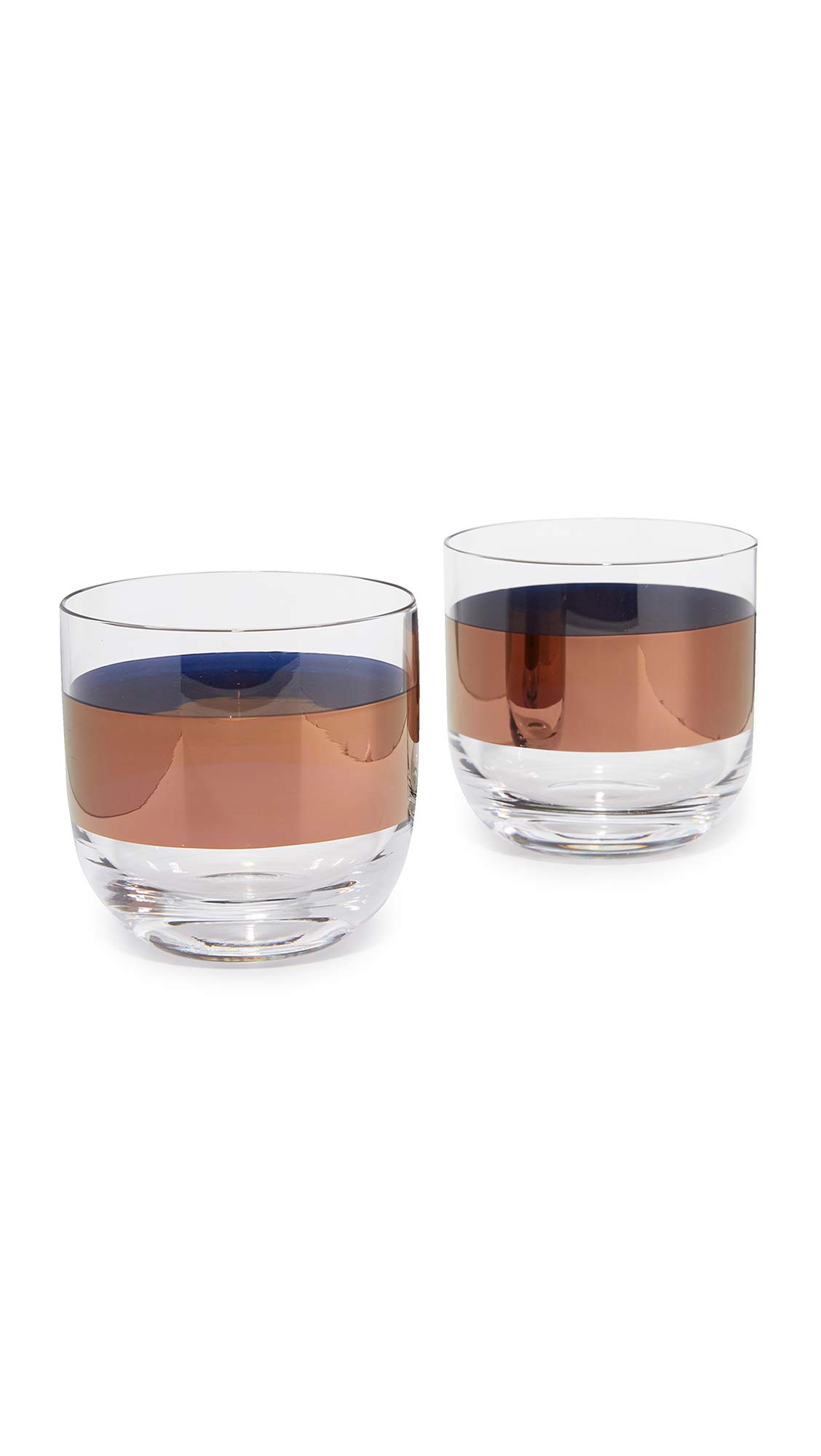 Tom Dixon Tank Whisky Glasses Set - Premium Crystal Clear Drinking Glasses for Scotch, Bourbon & Whiskey - Elegant Barware for Home, Parties & Gifts