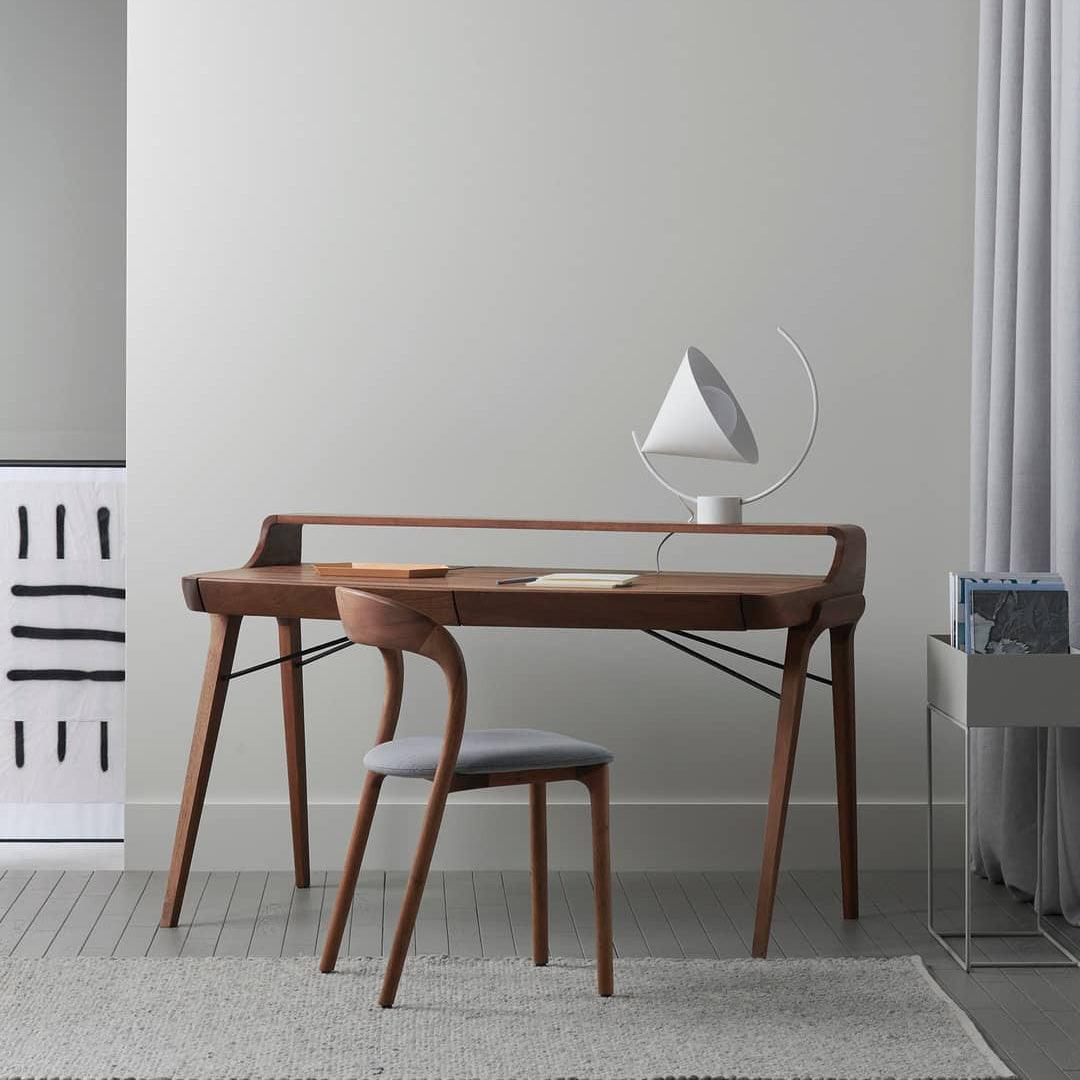 Modern Meridian Table Lamp - Adjustable Brightness LED Desk Light for Home Office, Bedroom & Reading | Warm White & Cool White Light Modes