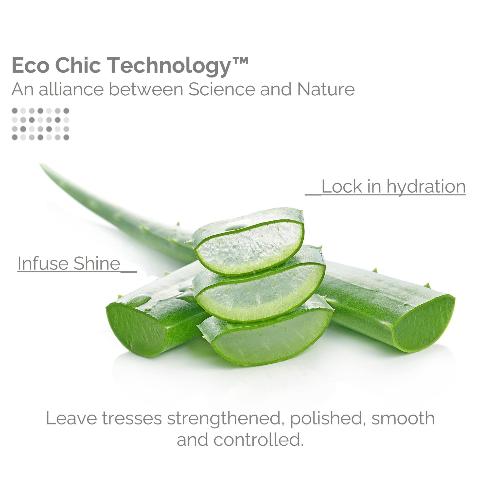 Giovanni Eco Chic Smooth as Silk Deep Moisture Shampoo 8.5 oz - Sulfate Free & Vegan for Dry, Damaged Hair - Perfect for Daily Hydration & Salon-Quality Smoothness at Home