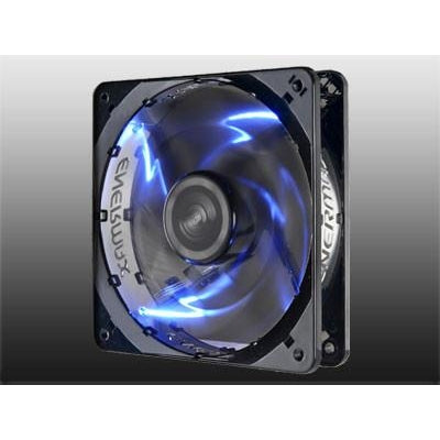 Enermax 120mm x 120mm x 25mm T.B.SILENCE Ultra Quiet PC Cooling Fan with Blue LED - UCTB12N BL - Perfect for Gaming PCs, Workstations, and Silent Computer Builds