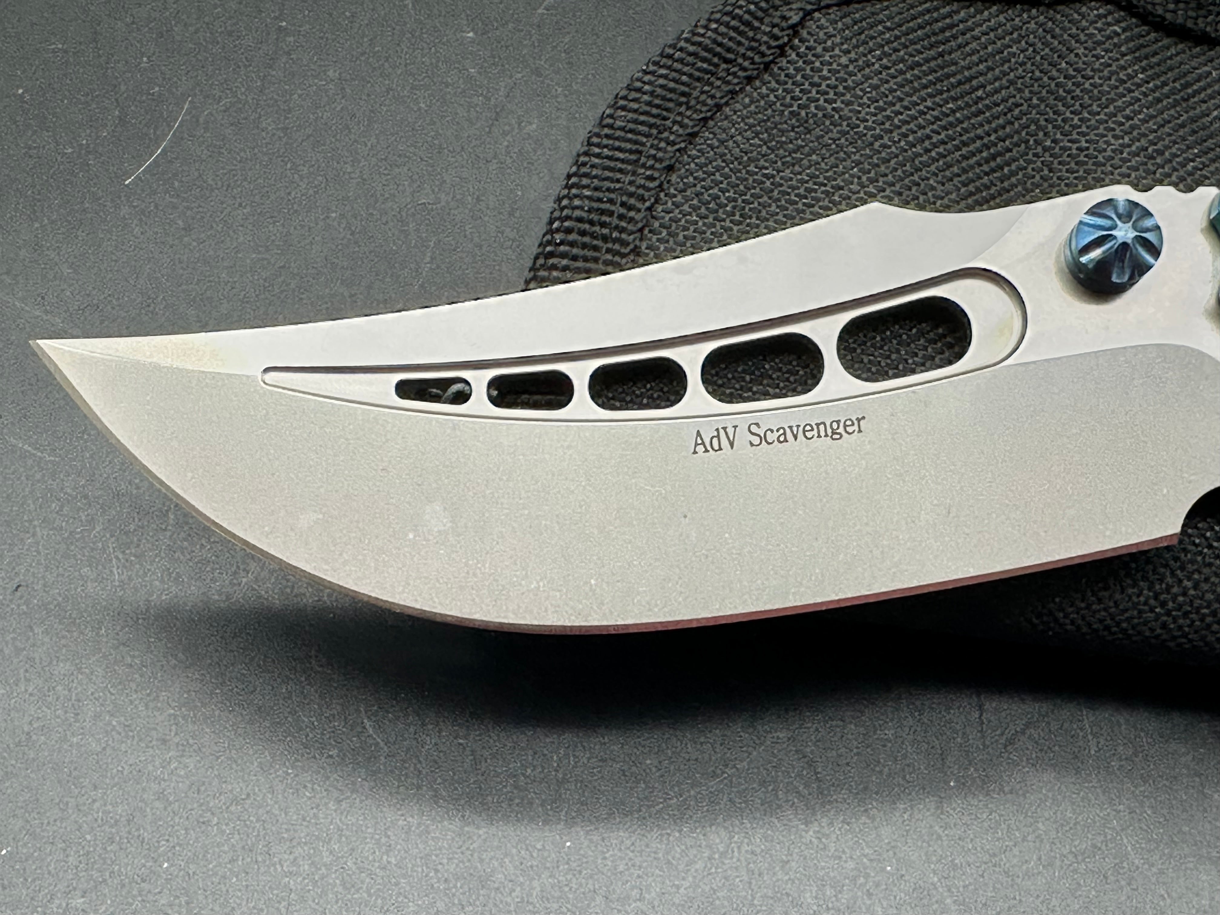Andre De Villiers Scavenger Frame Lock Folding Pocket Knife - 4.25