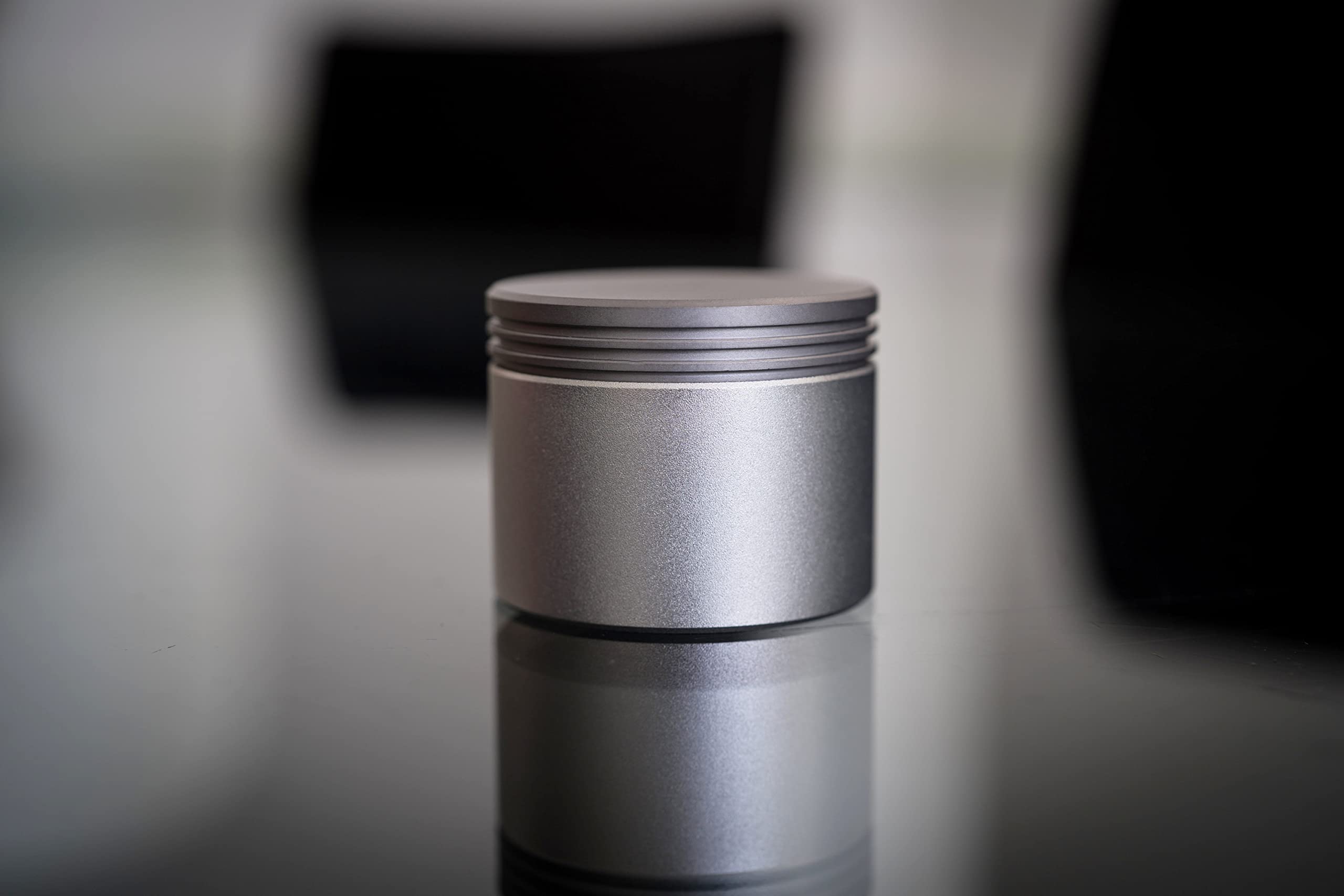 TEC Min-E-Vault EDC Storage Container - Silver for Outdoor & Survival Gear
