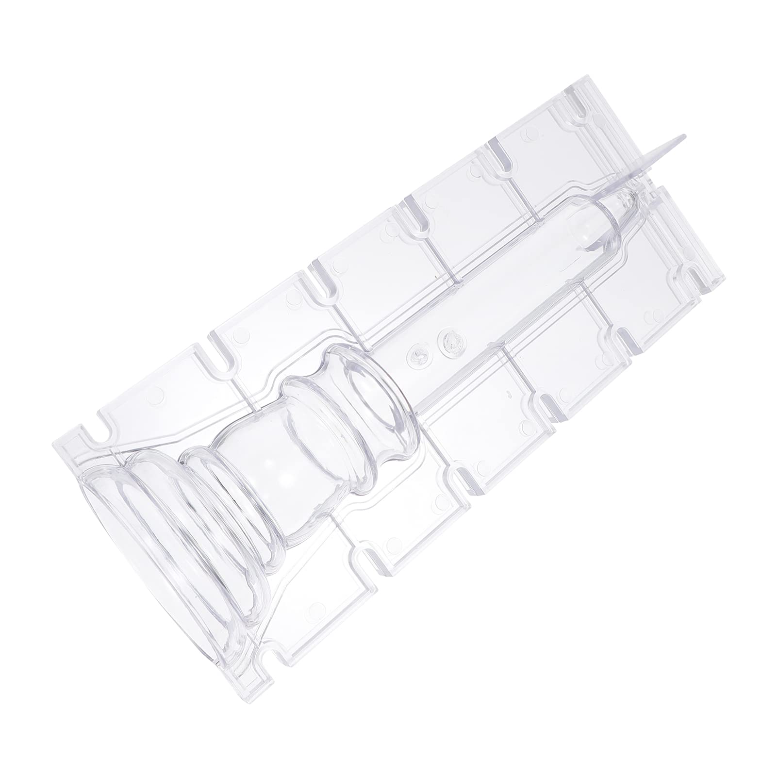 EXCEART Church Shaped Plastic Candle Mold - DIY Candle Making Kit for Wedding, Dinner & Aromatherapy Candles - Perfect for Home Decor, Gift Making & Relaxation