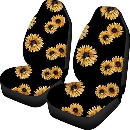 Black Yellow Sunflower