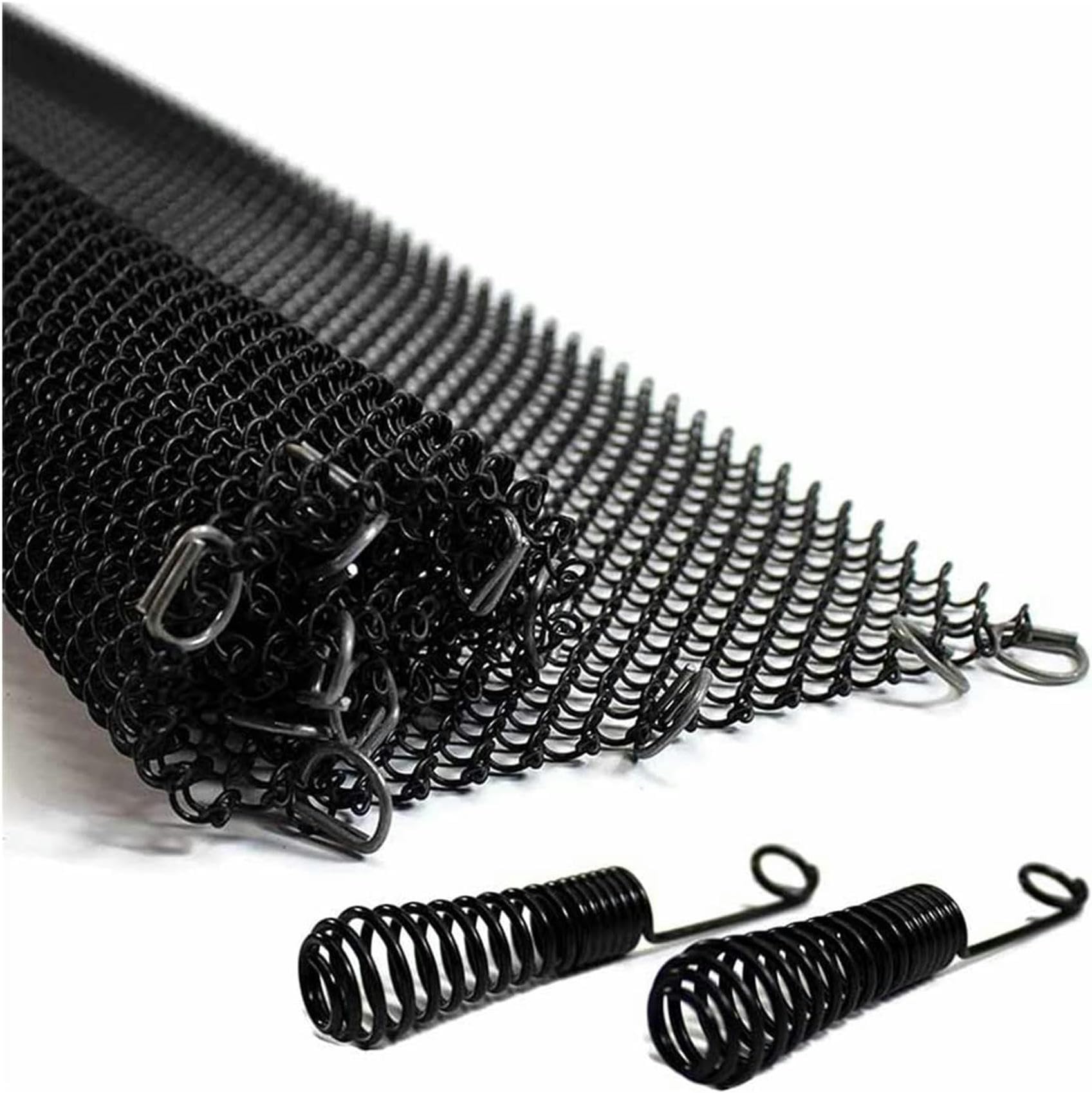 BTURYT Fireplace Screen Mesh Curtain - 2 Pack Replacement Spark Guard for Fireplace, Effective Fireplace Protection Mesh for Home Safety - Perfect for Indoor & Outdoor Fire Pits, Wood Stoves, and Fireplace Safety