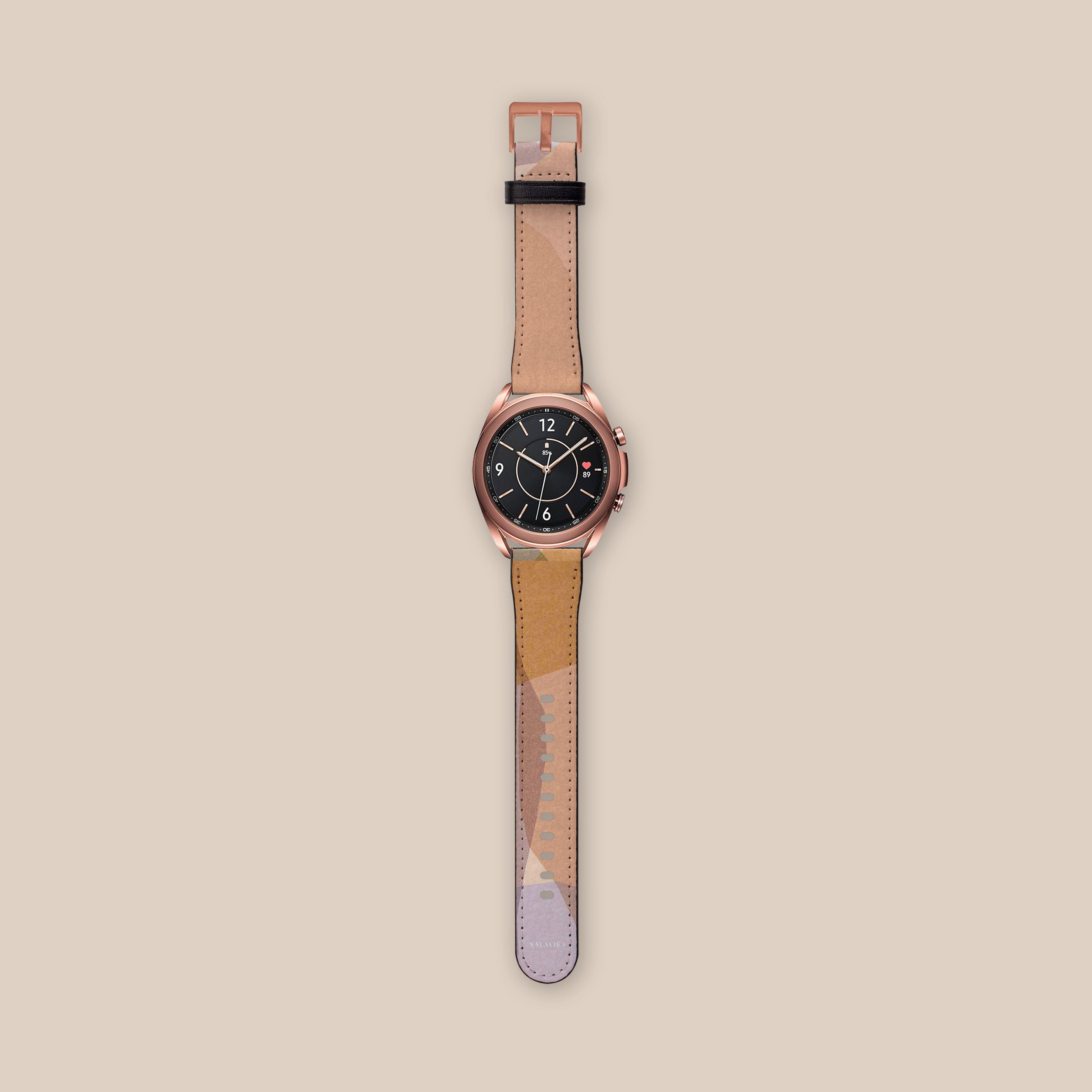 Premium Mixed Layers Galaxy Watch Band - Stylish & Durable Replacement Strap for Samsung Galaxy Watch - Perfect for Workouts, Running & Everyday Wear