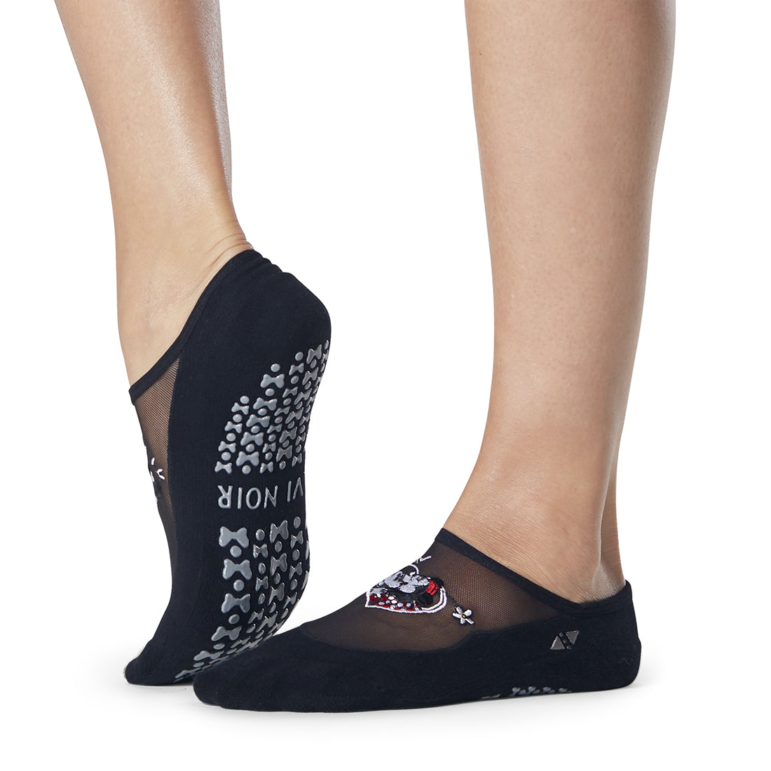 Tavi Noir Maddie Grip Socks - Disney Inspired Non-Slip Socks for Women & Girls - Perfect for Ballet, Yoga, and Home Wear
