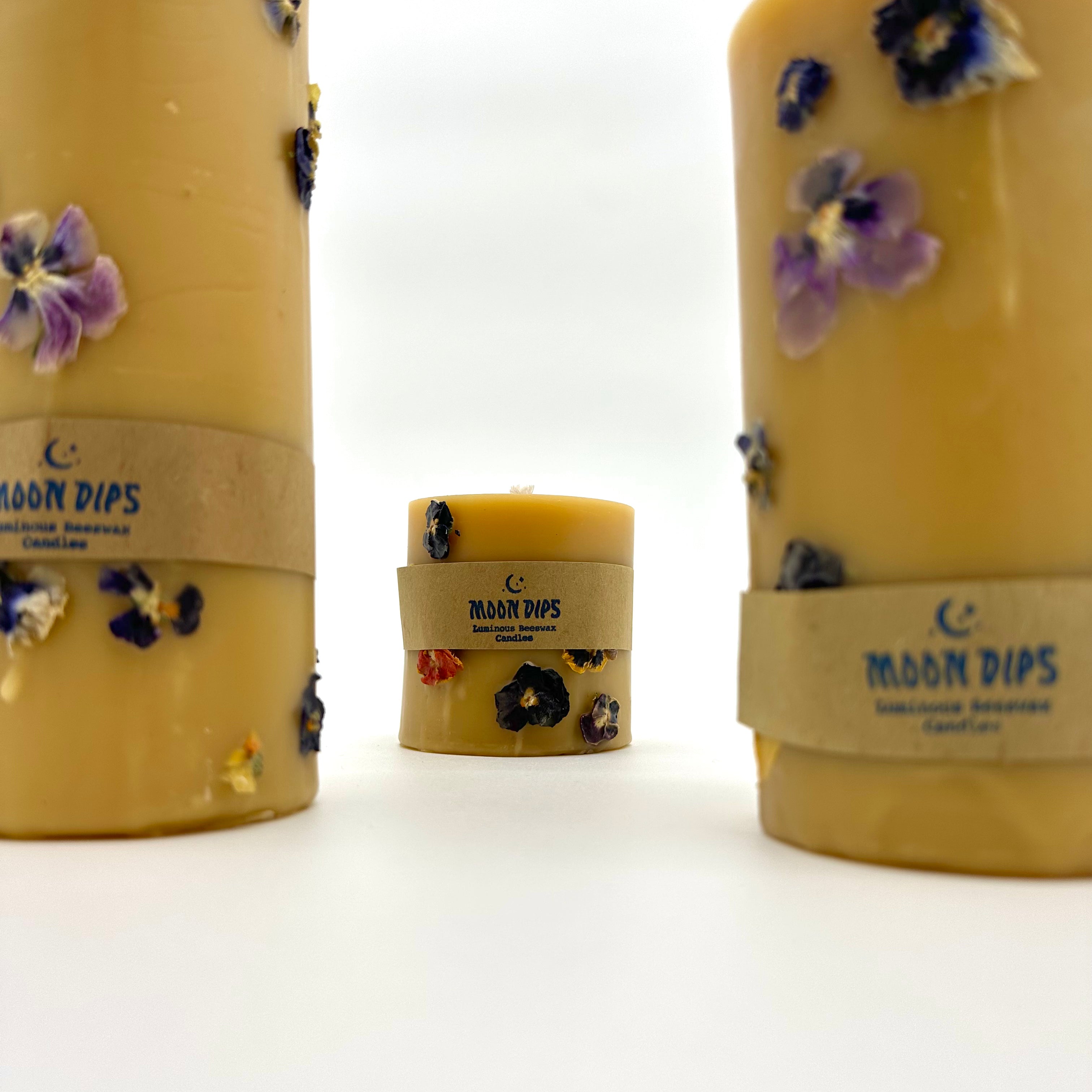 50 Hour Long-Lasting Botanical Scented Pillar Candle - Perfect for Home Decor, Relaxation & Aromatherapy