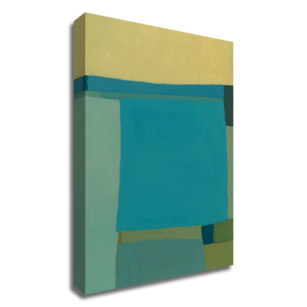 Tamar Zinn At the Beach III Canvas Wall Art Print - Ready to Hang Coastal Decor for Living Room, Bedroom & Beach House