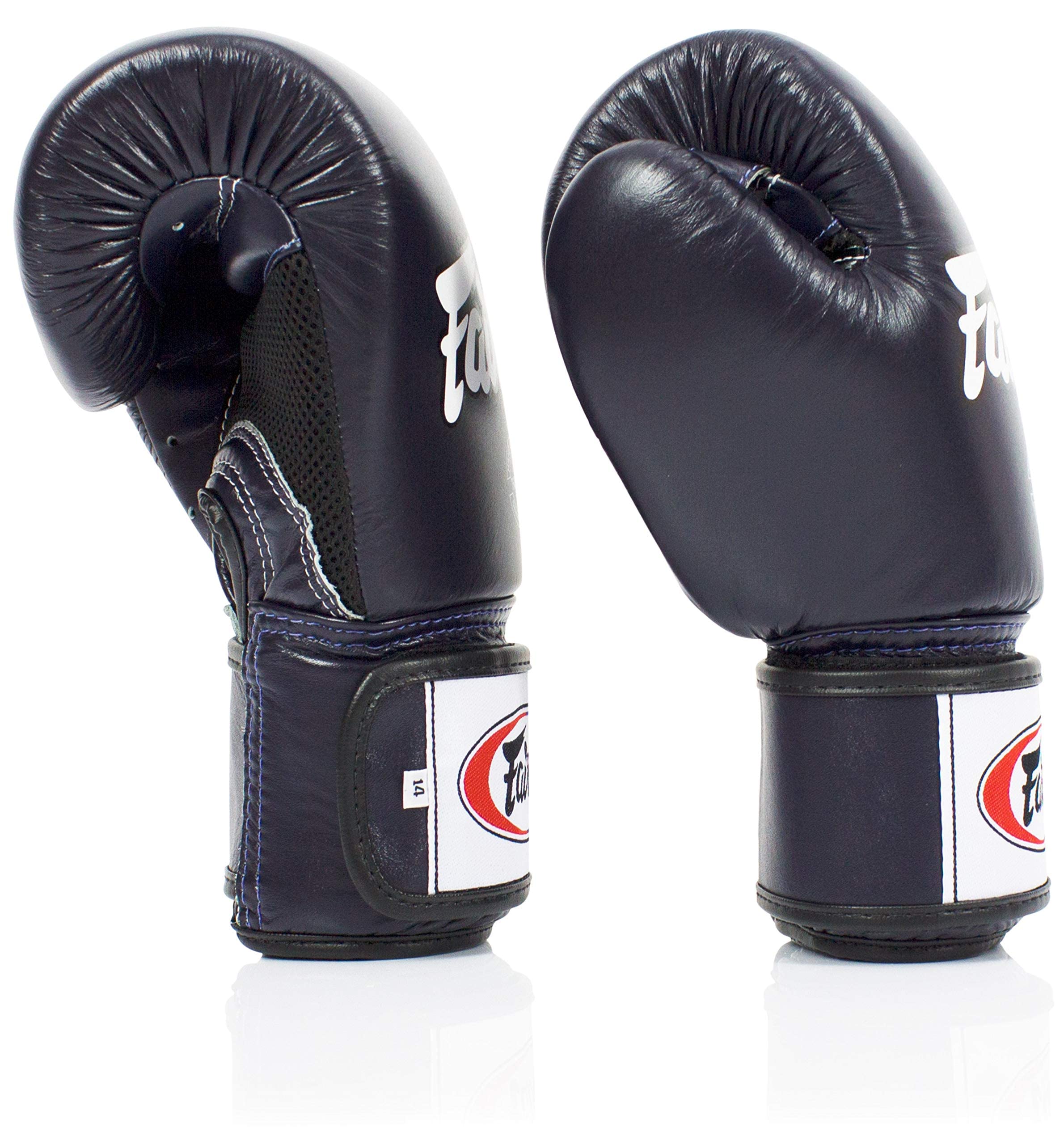 Fairtex BGV1BR Muay Thai Boxing Gloves for Men, Women & Kids - Breathable MMA Training Gloves for Kickboxing, Gym & Workout - Premium Lightweight Shock-Absorbent Punching Gloves for Sparring, Bag Work & Fitness Training