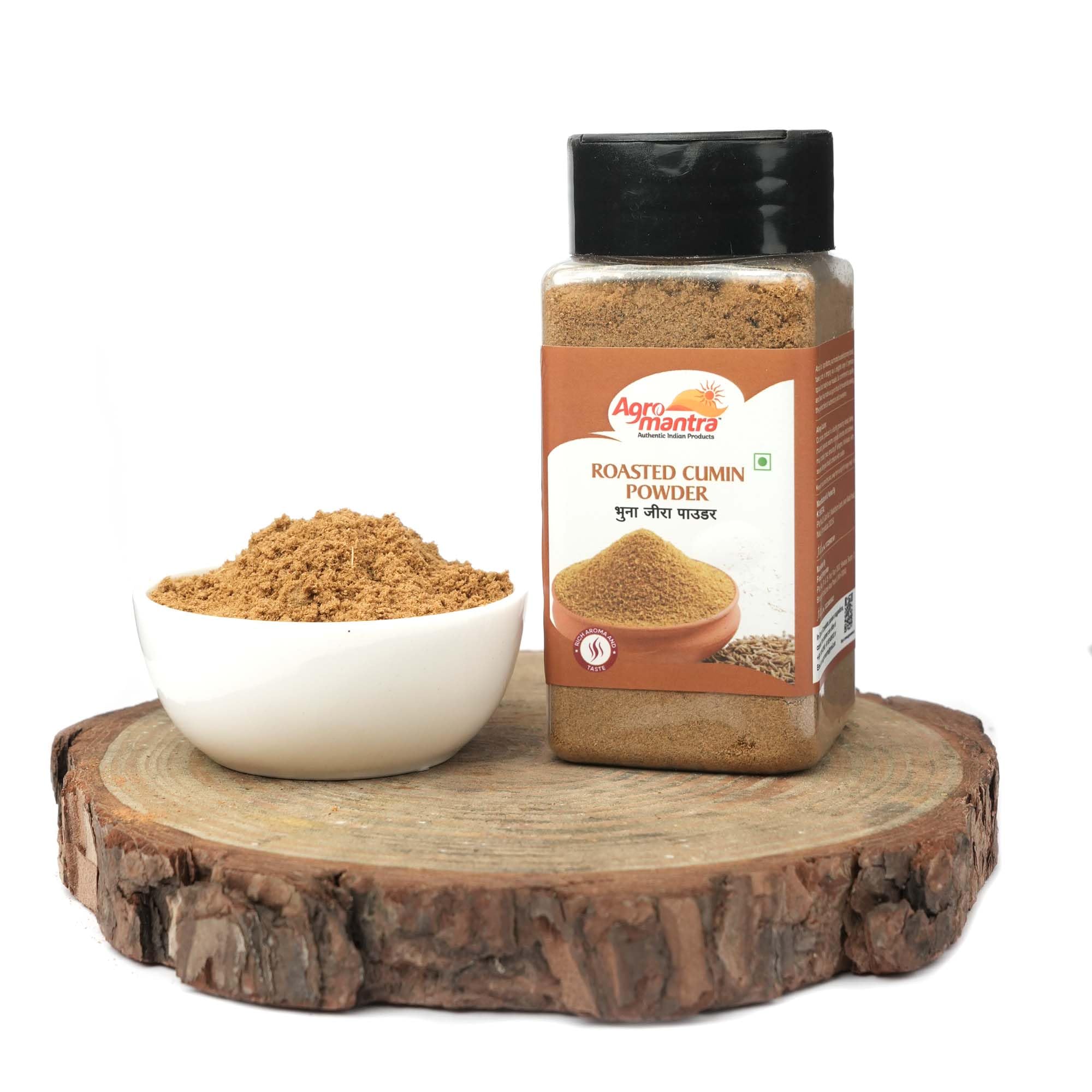 Premium Roasted Cumin Powder 100g | Authentic Indian Jeera Spice | Sourced from Gujarat | Aromatic & Smoky Flavor | USDA Organic | Gluten-Free | Perfect for Curries, Dals, Stir-Fries & BBQ | Great for Indian Cooking, Meal Prep & Spice Blends