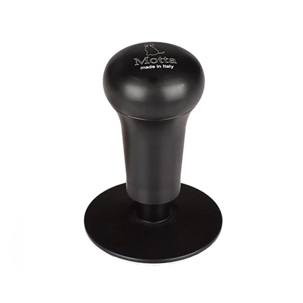 Premium Motta Black Dynamometric Coffee Tamper for Espresso - Professional Barista Tool for Perfect Coffee Grounds, Ideal for Home & Cafe Use