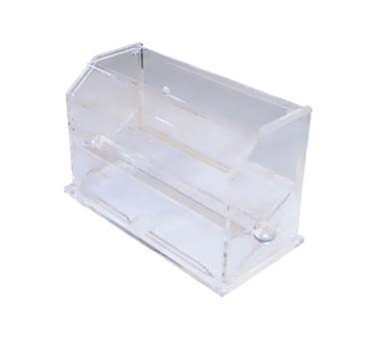 Clear Acrylic Straw Dispenser - 6 Piece Set | Hygienic & Convenient Straw Storage for Restaurants, Cafes, and Home Bars