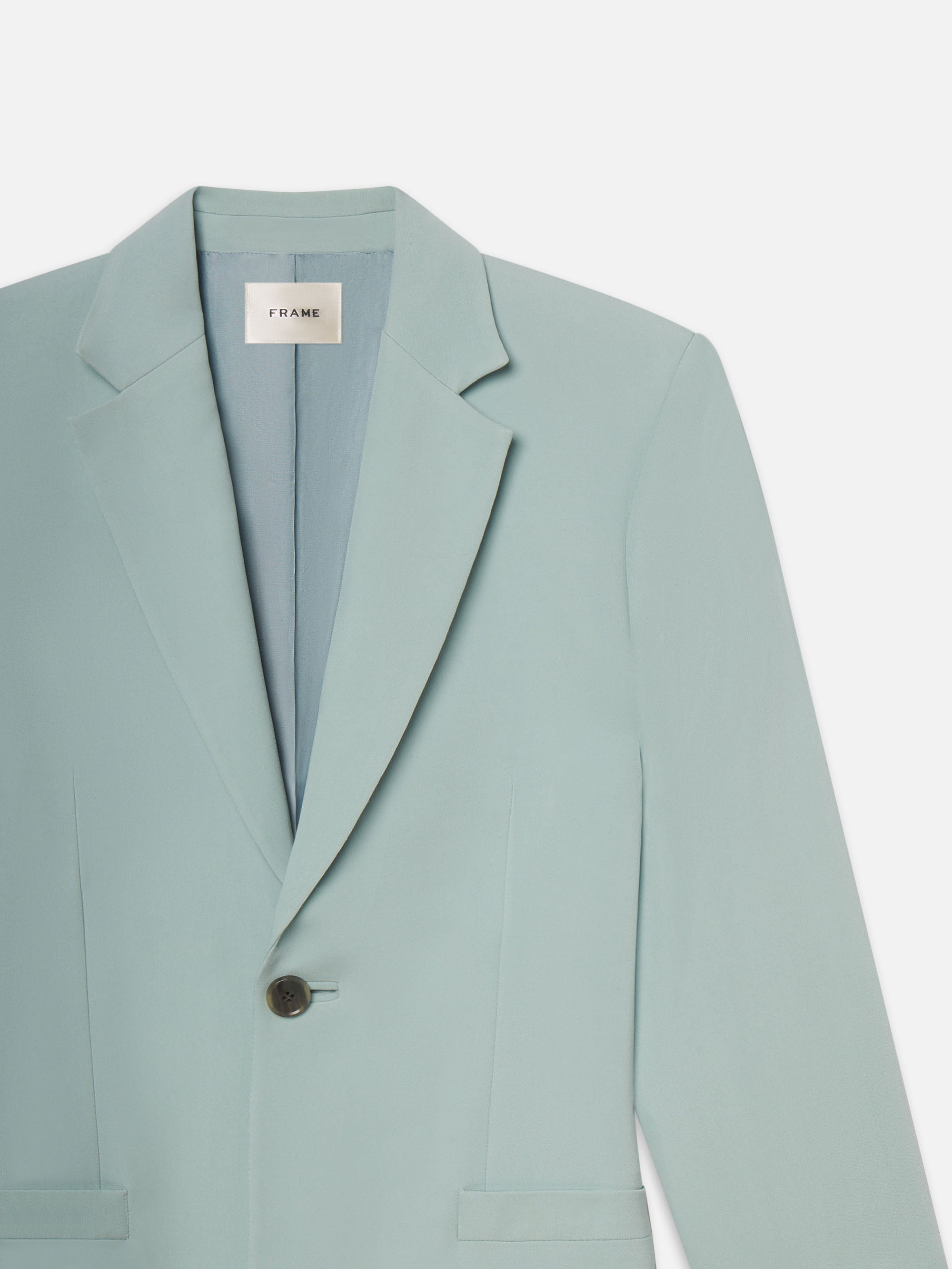 Slim Fit Blazer for Women - Robin's Egg Blue | Professional Office Wear & Spring Wedding Attire
