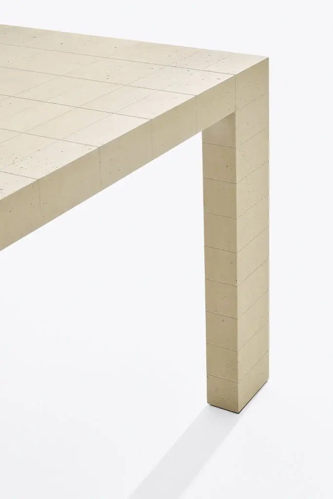 CIMENTO® Accademia Modern Dining Table - Elegant & Durable for Kitchen, Dining Room & Open-Plan Living Spaces