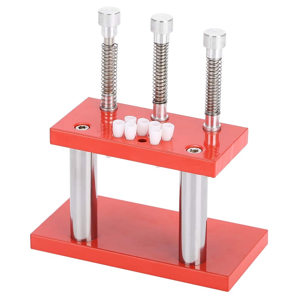 Professional Watch Hand Presser Tool with 3 Press Heads - Watch Hand Setting & Fitting Kit for Wristwatch Repair | Perfect for Watchmakers, Jewelers & DIY Enthusiasts