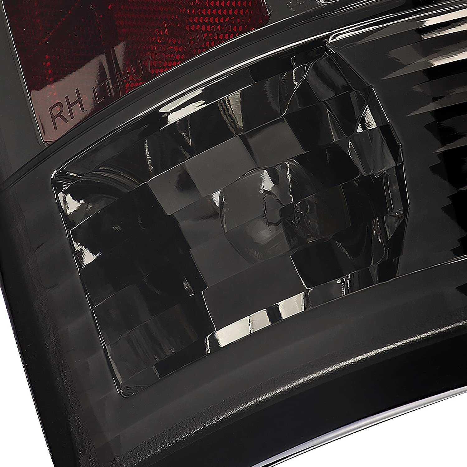 Spec-D Tuning Smoke LED Tail Lights for 2002-2006 Dodge Ram 1500/2500/3500 - Left & Right Pair Assembly - Enhanced Visibility & Style for Night Driving & Off-Road Adventures