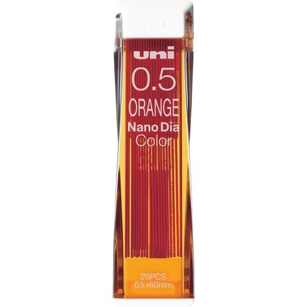 uni Nano Dia Pencil Lead 0.5mm HB - Premium Mitsubishi Pencil Refills for Smooth Writing - Perfect for Sketching, Note Taking & Standardized Tests