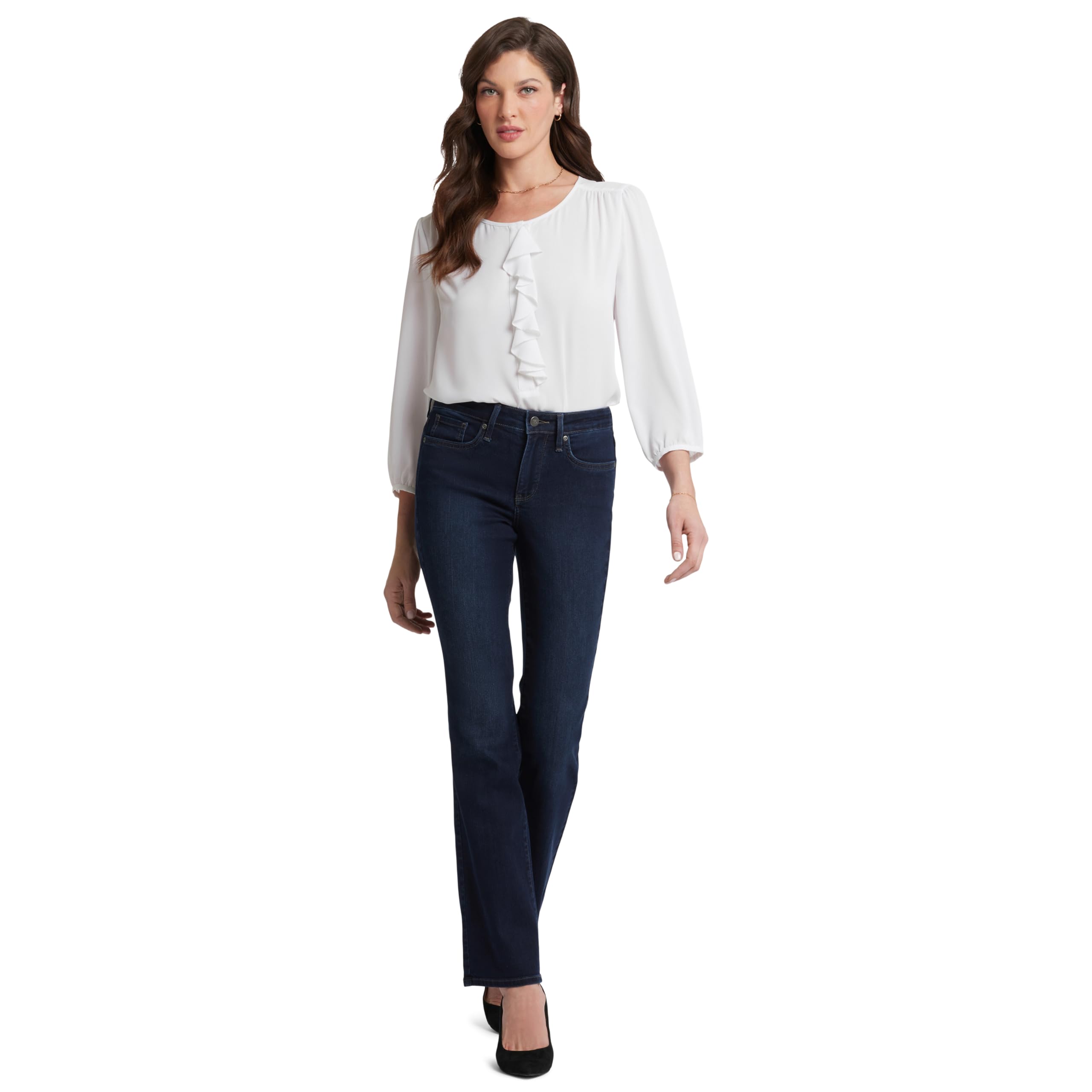NYDJ Women’s Barbara Bootcut Fit Denim Jeans - Stretch Comfort, Classic Style for Everyday Wear | Perfect for Work, Casual Outings & Date Nights