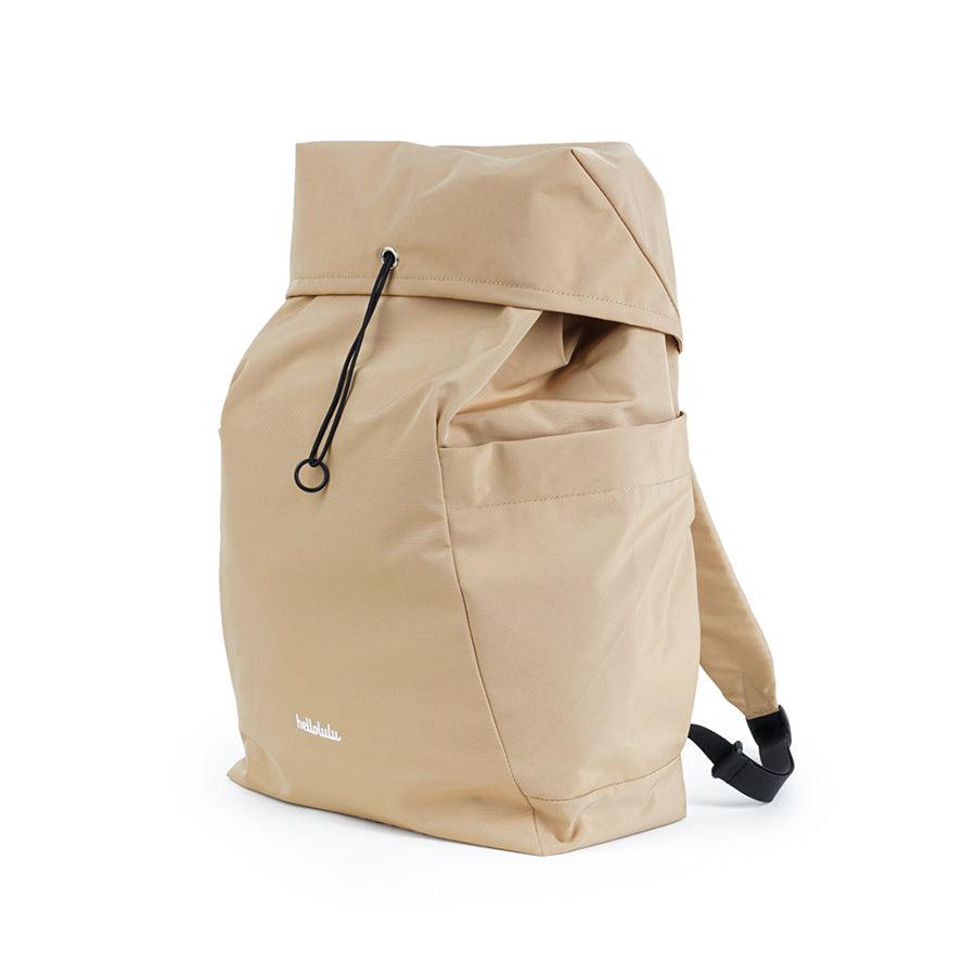 HELLOLULU Jesse Day Pack M Mellow Buff - Lightweight Hiking Backpack for Men & Women - Perfect for Outdoor Adventures, Travel & Daily Commute