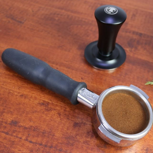 Rhinowares Self-Leveling Coffee Tamper - Perfect for Espresso, Barista & Home Brewing - Durable Stainless Steel Coffee Press for Professional & Home Use