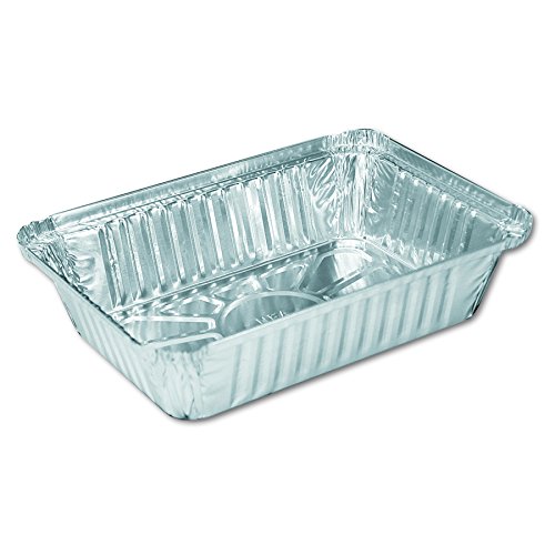 Handi-Foil 206230 Heavy-Duty Aluminum Oblong Baking Pans - 8.5