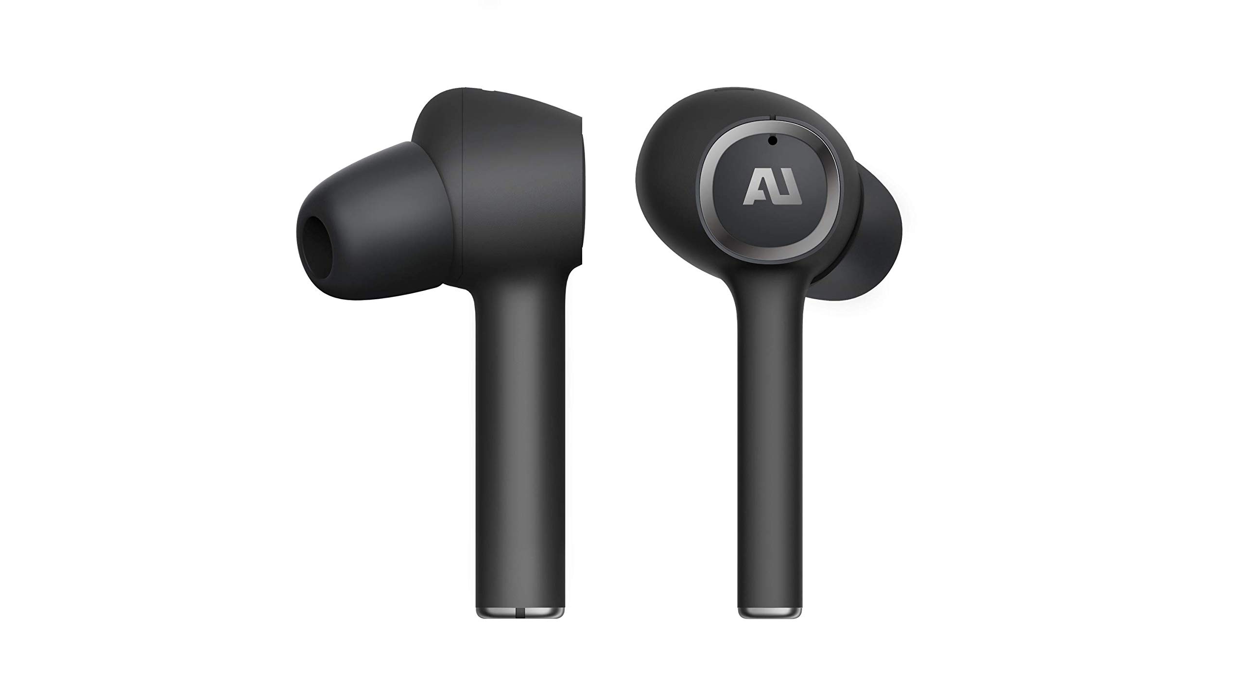 Ausounds AU-Stream ANC True Wireless Bluetooth Earbuds with Noise Cancelling - Black | Wireless Headphones for Workout, Travel & Commuting