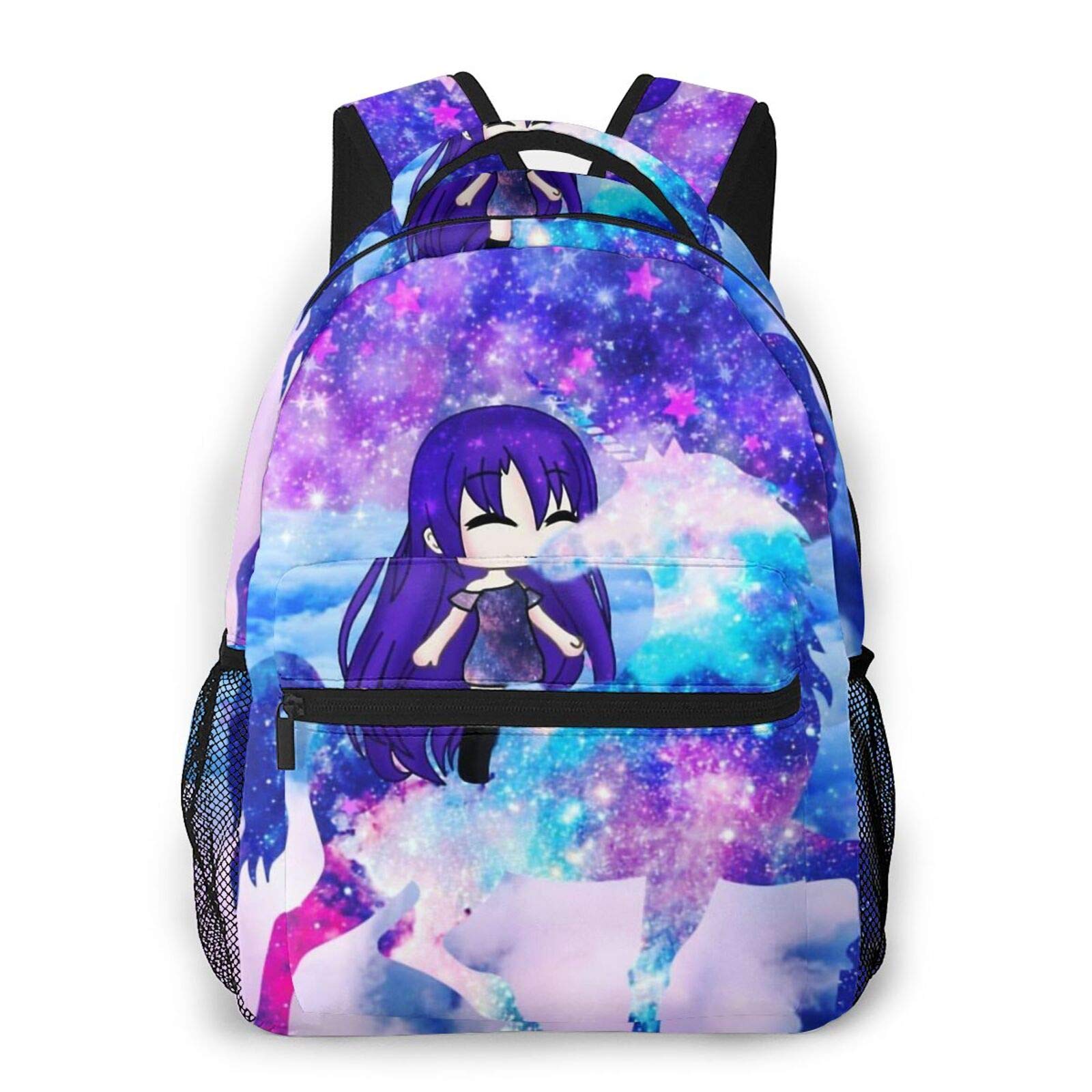 Gacha Life Lightweight Backpack for Boys & Girls - Durable School Bag with Adjustable Straps for Daily Use, Travel & Outdoor Activities