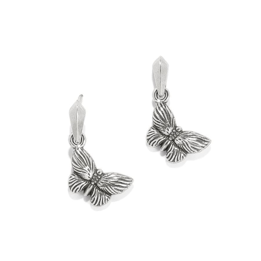 Bloom Butterfly Petite Post Drop Earrings - Dainty Floral Stud Earrings for Women - Perfect for Weddings, Date Nights & Everyday Elegance