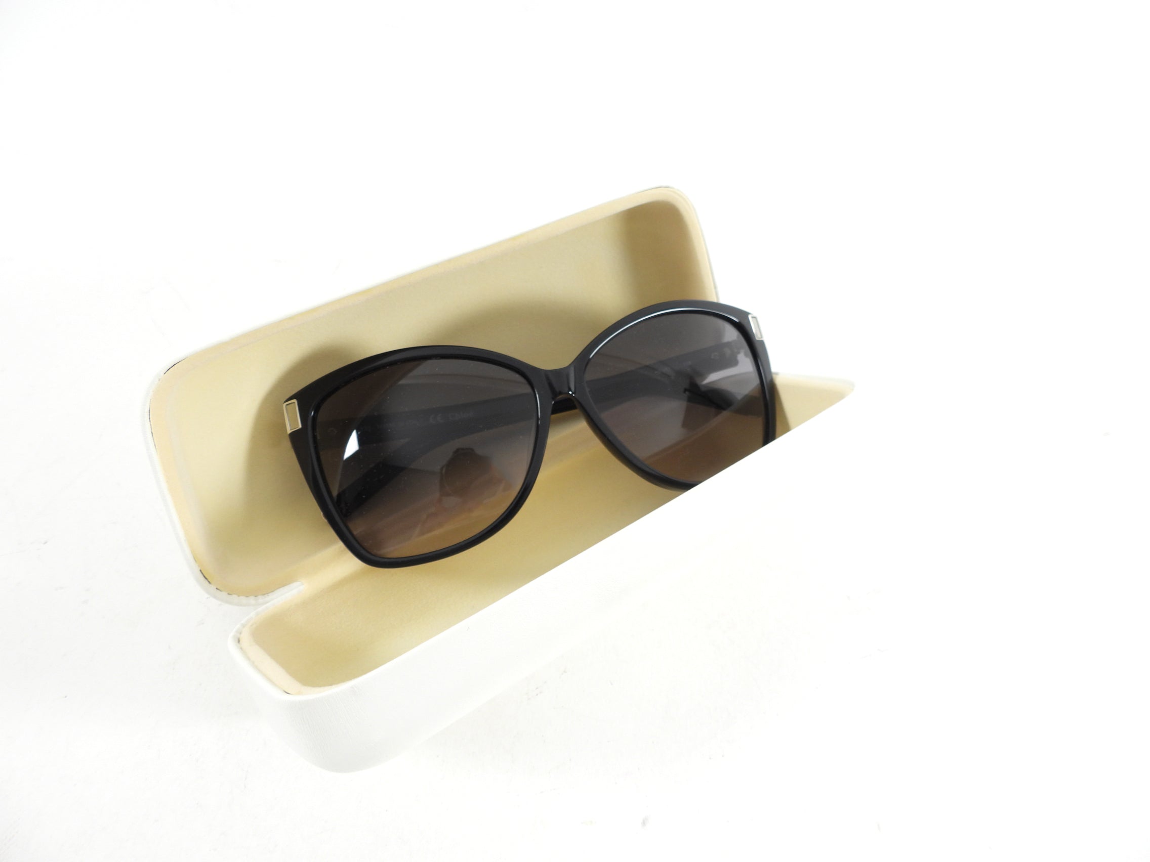 Chloe CE604S Black Acetate Sunglasses for Women - UV Protection Fashion Shades - Perfect for Beach, Driving & Outdoor Activities