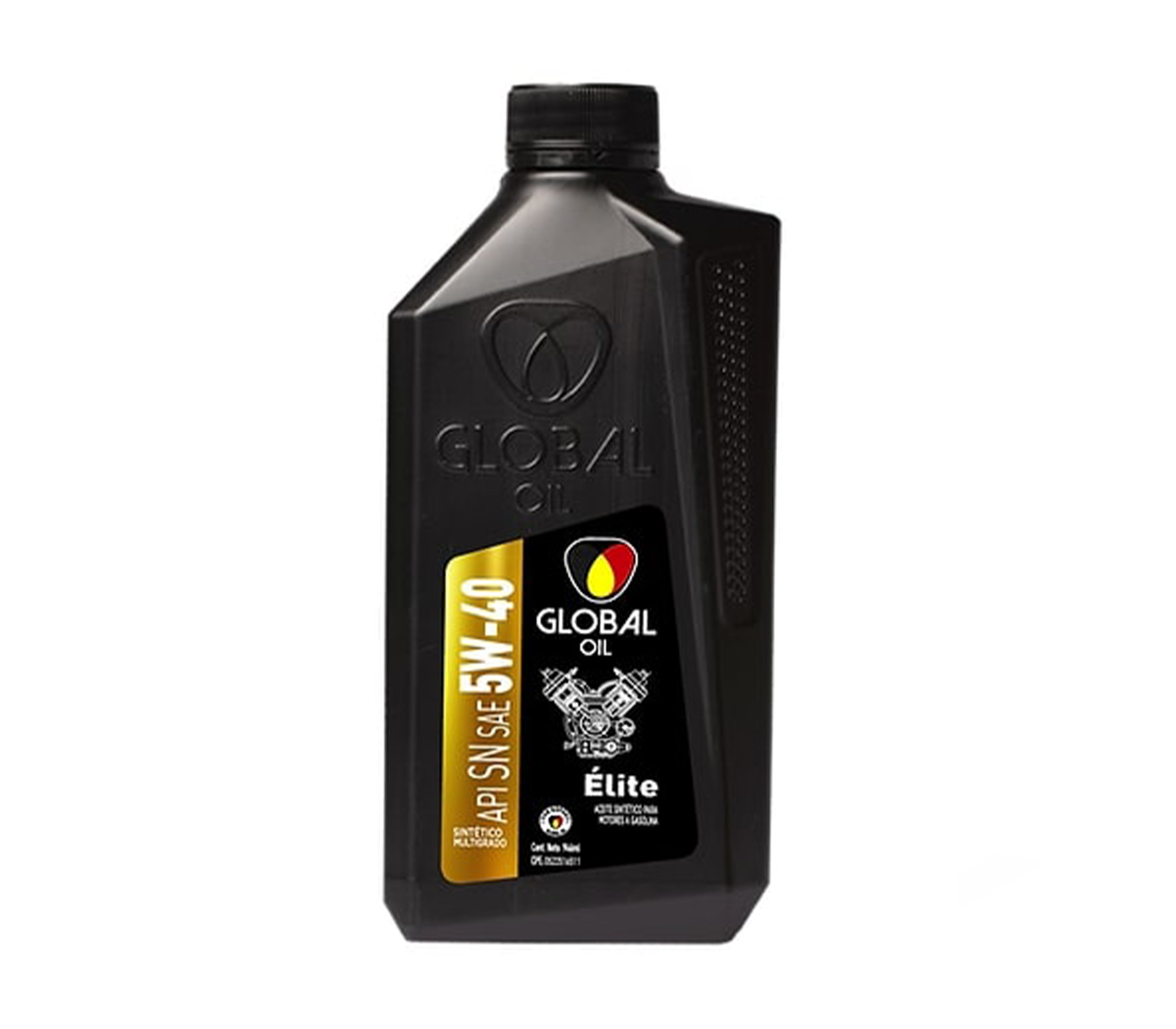 Elite API SN SAE 5W-40 Full Synthetic Motor Oil - 1 Liter Bottle for Cars, Trucks & SUVs - High Performance Engine Protection for All Seasons