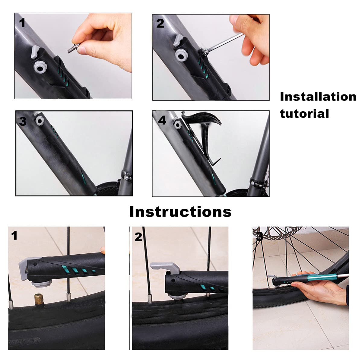 Beenlen Bike Repair Kit - Portable Bicycle Patch Tool with Repair Bag & Tire Pump for Mountain & Road Bikes - Perfect for Camping, Travel & Emergency Roadside Repairs