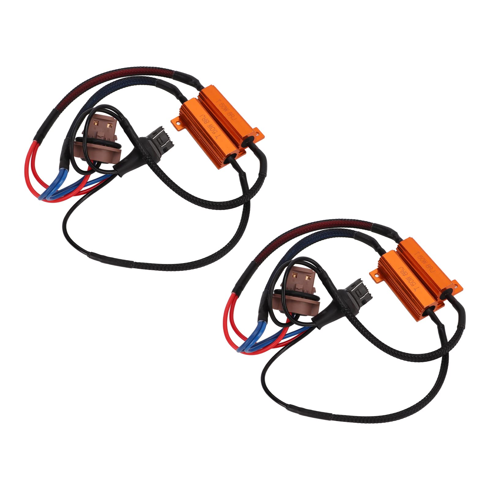High-Quality LED Resistor for Cars & Home - Easy Installation LED Light Resistor with Durable One-Piece Design - Perfect for Automotive Lighting & Household LED Fixtures