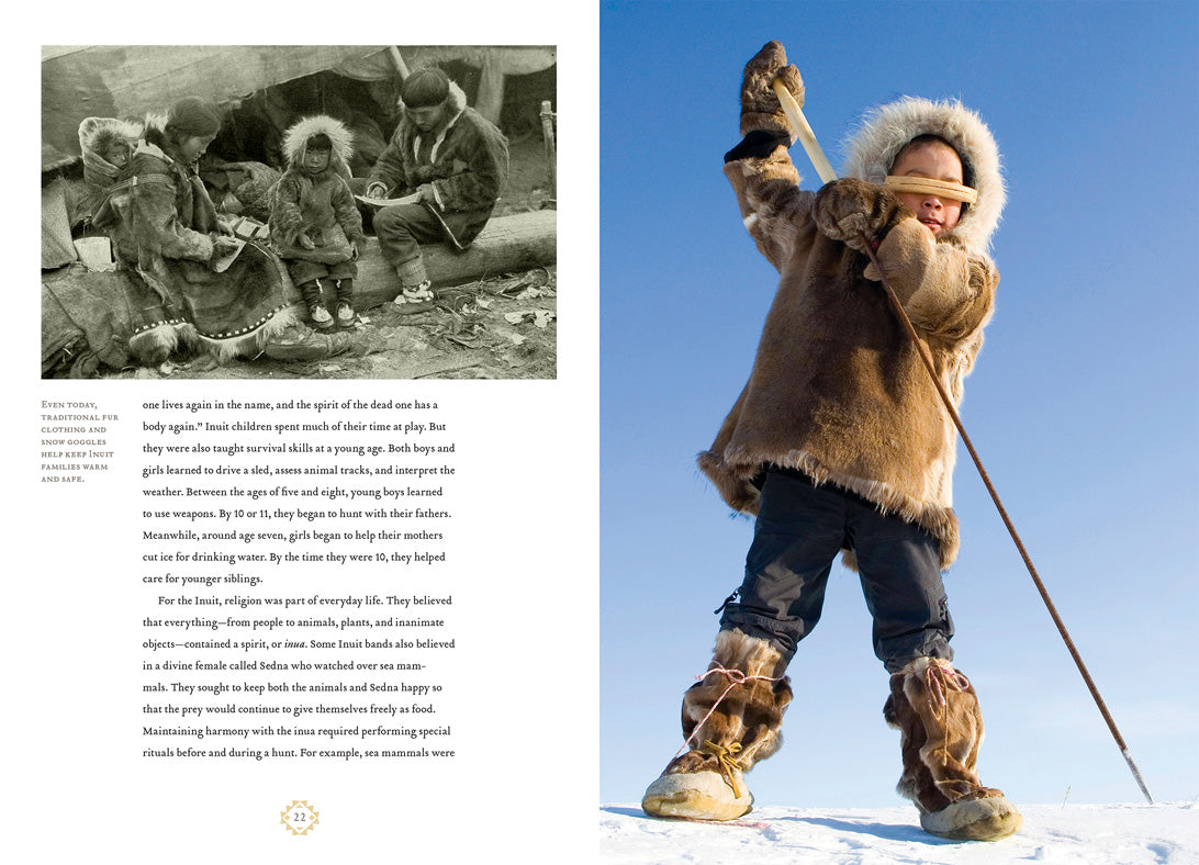 Inuit Culture and History Book - 9781608189663 | Learn About Indigenous Traditions & Lifestyle for Education & Research