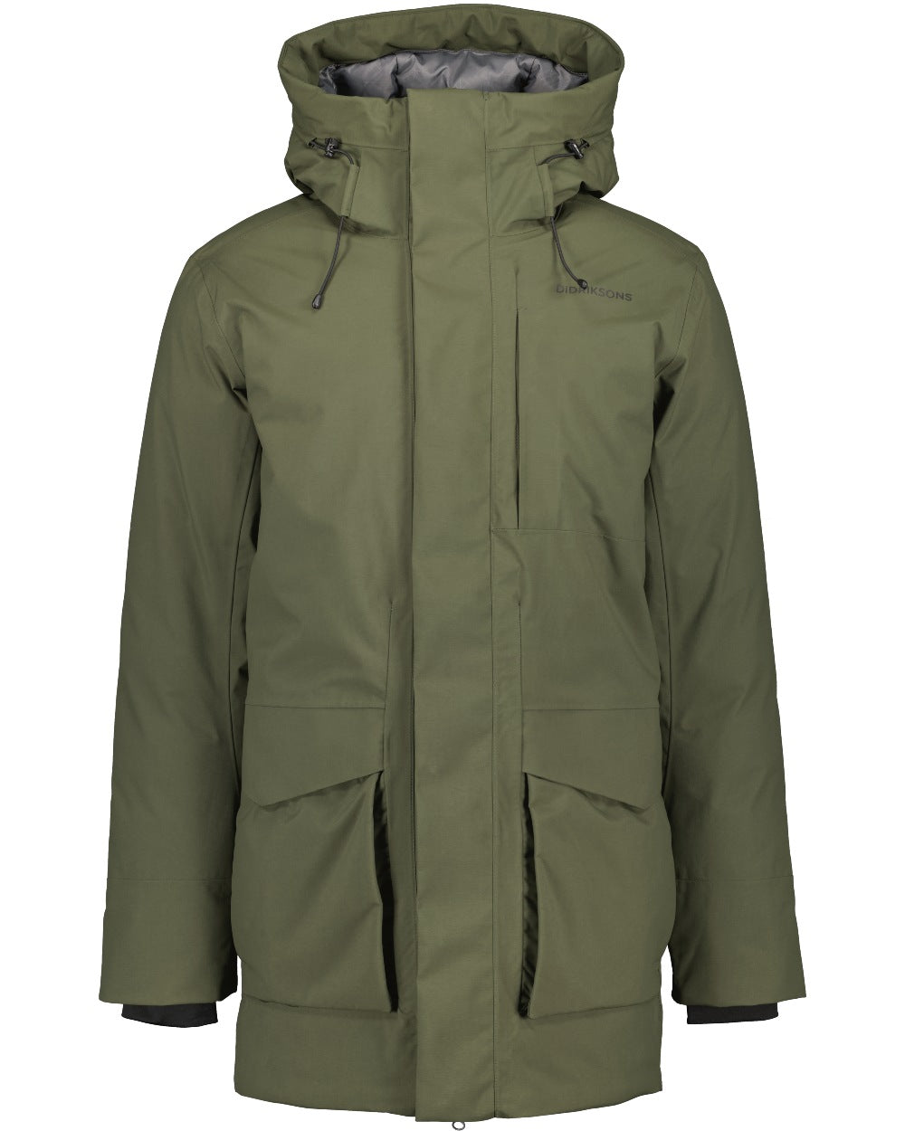 Didriksons Men's Akilles Parka - Waterproof Winter Jacket for Outdoor Activities | Hiking, Skiing & Cold Weather Protection