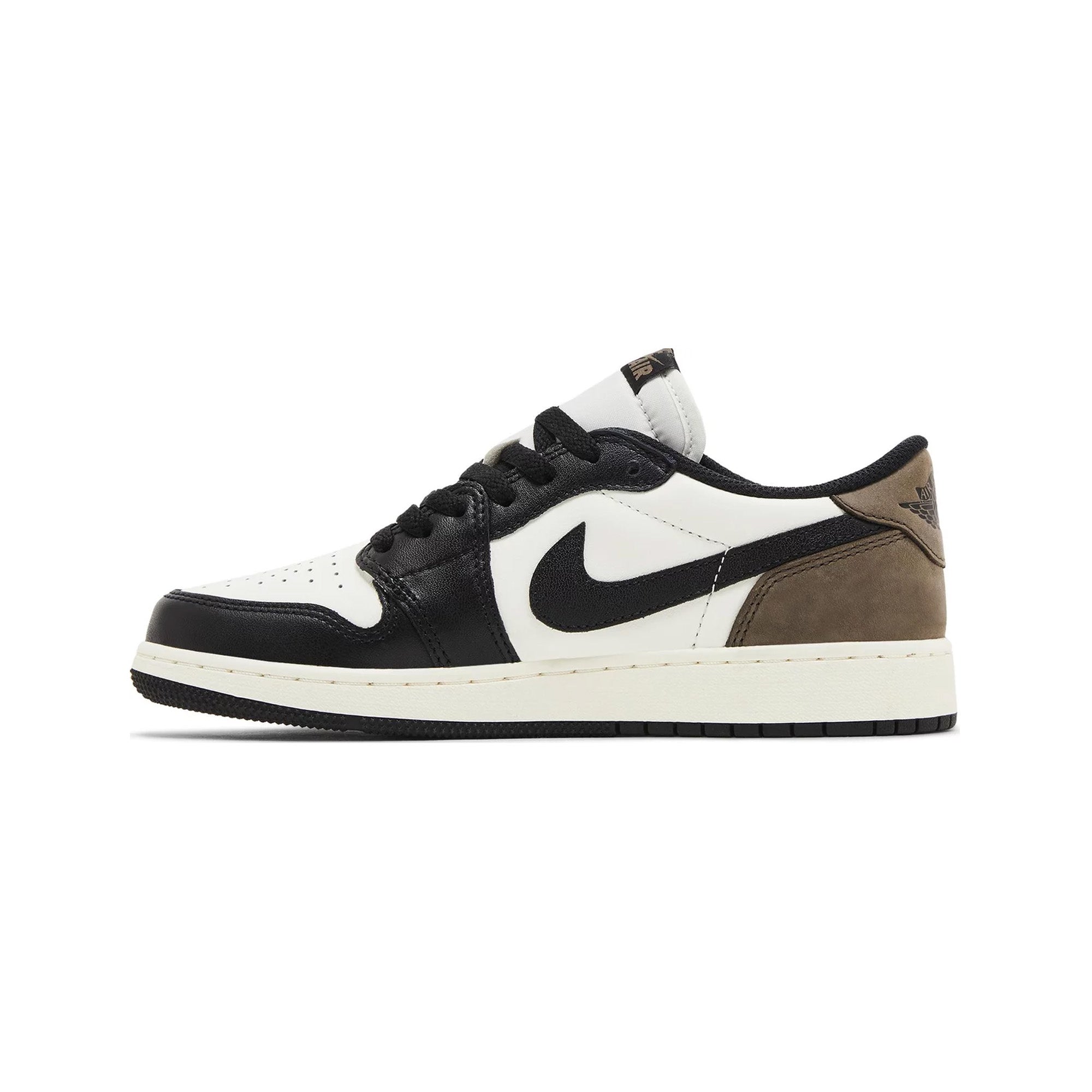 Air Jordan 1 Retro Low OG 'Mocha' GS Sneakers (2024) - Classic Basketball Shoes for Women & Girls - Perfect for Casual Wear, Street Style & Sneaker Collection