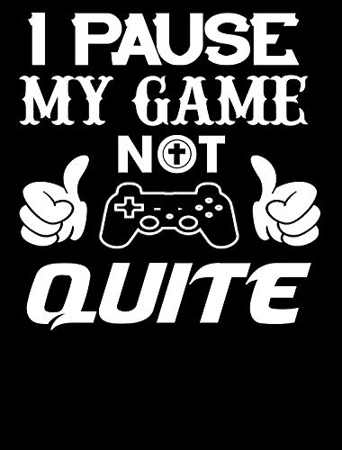 Black - I Pause My Game Not Quite