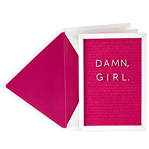 Damn, Girl Letter Board