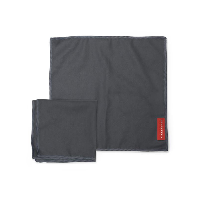 Premium Antibacterial Microfiber Cleaning Cloths - Super Absorbent & Lint-Free for Kitchen, Bathroom, Glasses & Electronics - Pack of 12