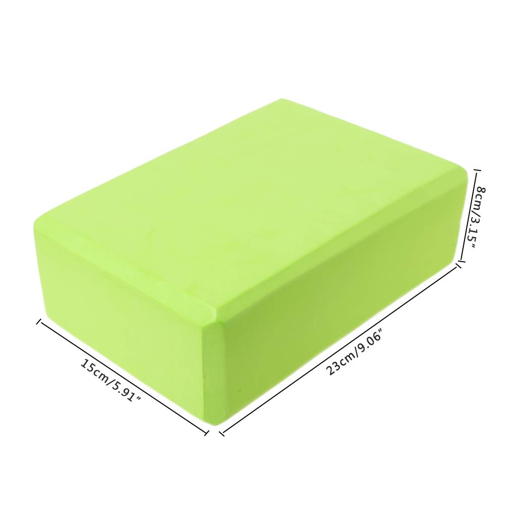 Premium EVA Yoga Block for Pilates, Stretching & Fitness - Non-Slip Foam Brick for Yoga Training, Body Shaping & Workouts (Gray) - Ideal for Home Gym, Studio & Rehabilitation Exercises