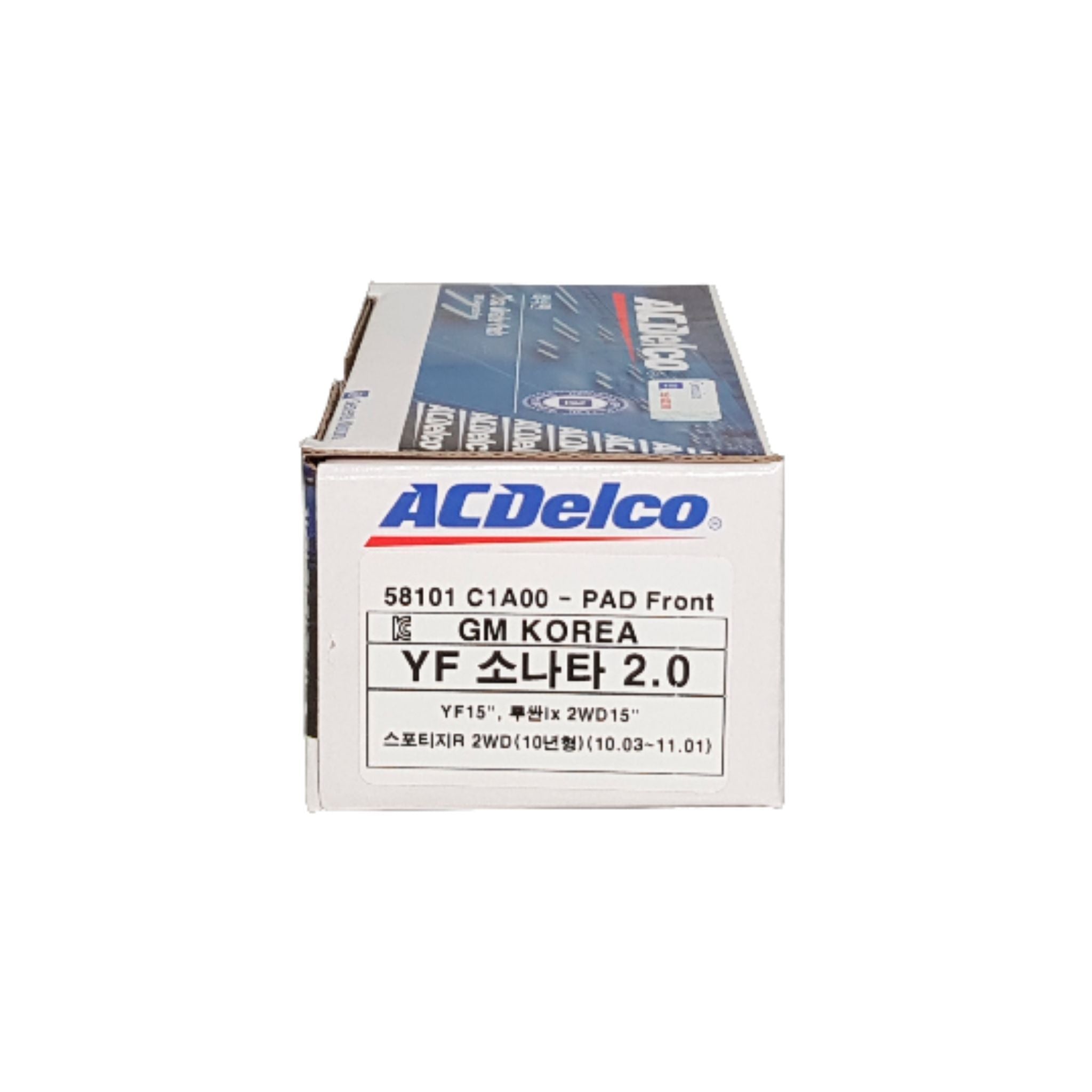 ACDelco Professional Front Brake Pads for Hyundai Sonata 2015-2023 | Premium Quality, Low Noise & Dust | Perfect for City Driving & Highway Commuting