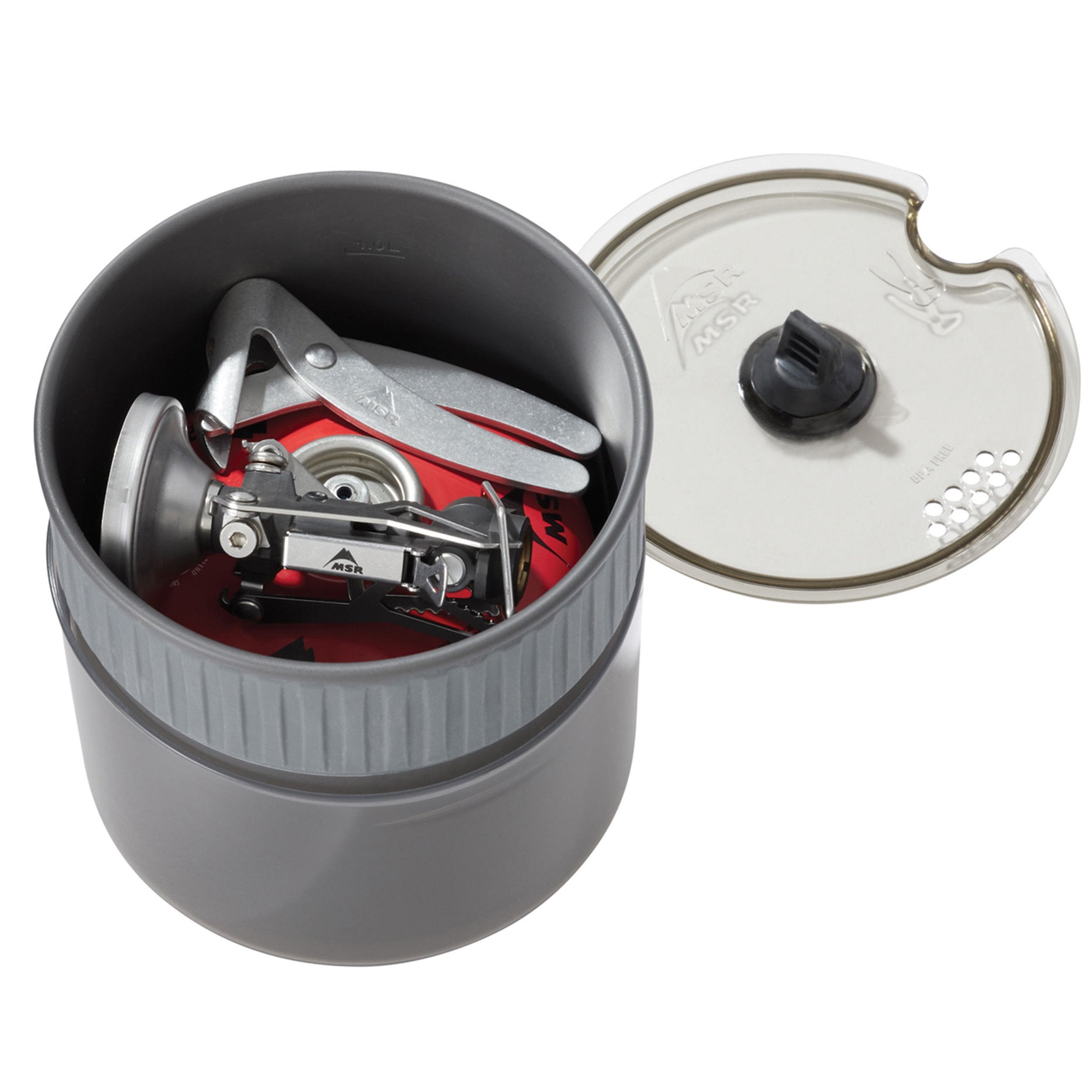 MSR Pocket Rocket Deluxe Ultralight Backpacking Stove Kit - Compact Camping Stove for Hiking, Backpacking & Outdoor Adventures