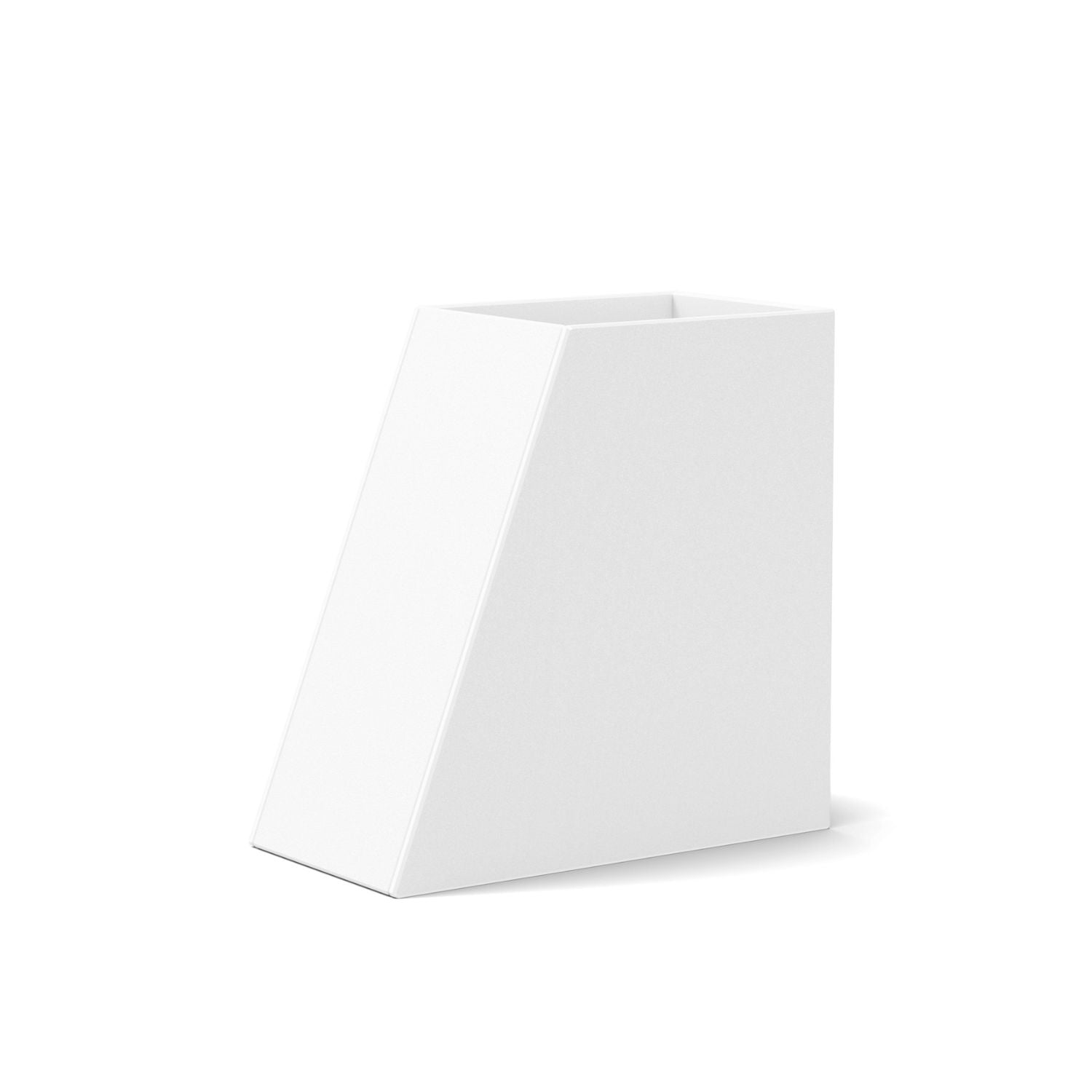 Loll Tessellate Slope 24 Planter - Modern Geometric Indoor/Outdoor Flower Pot for Home Decor, Office & Garden Planting