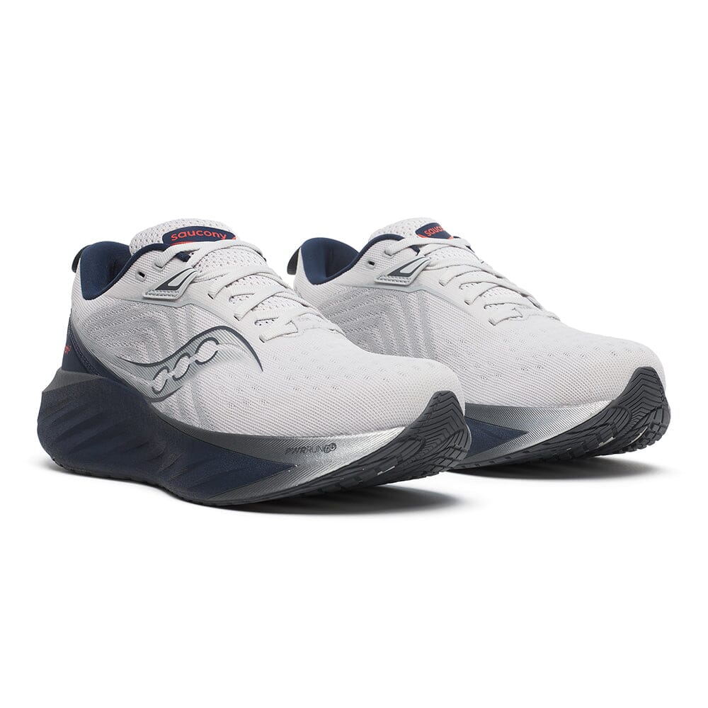 Saucony Men's Triumph 22 Running Shoes - Lightweight Cushioned Road Running Sneakers for Men | Perfect for Marathon Training, Jogging & Daily Workouts