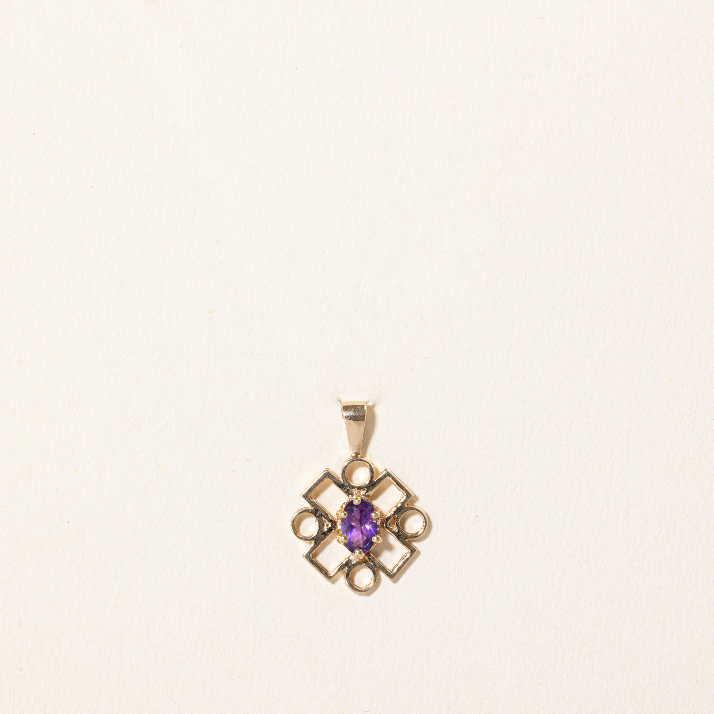 Natural Amethyst Pendant Necklace | 0.15ct Genuine Purple Gemstone Jewelry | Perfect for Women's Birthday Gifts & Spiritual Healing