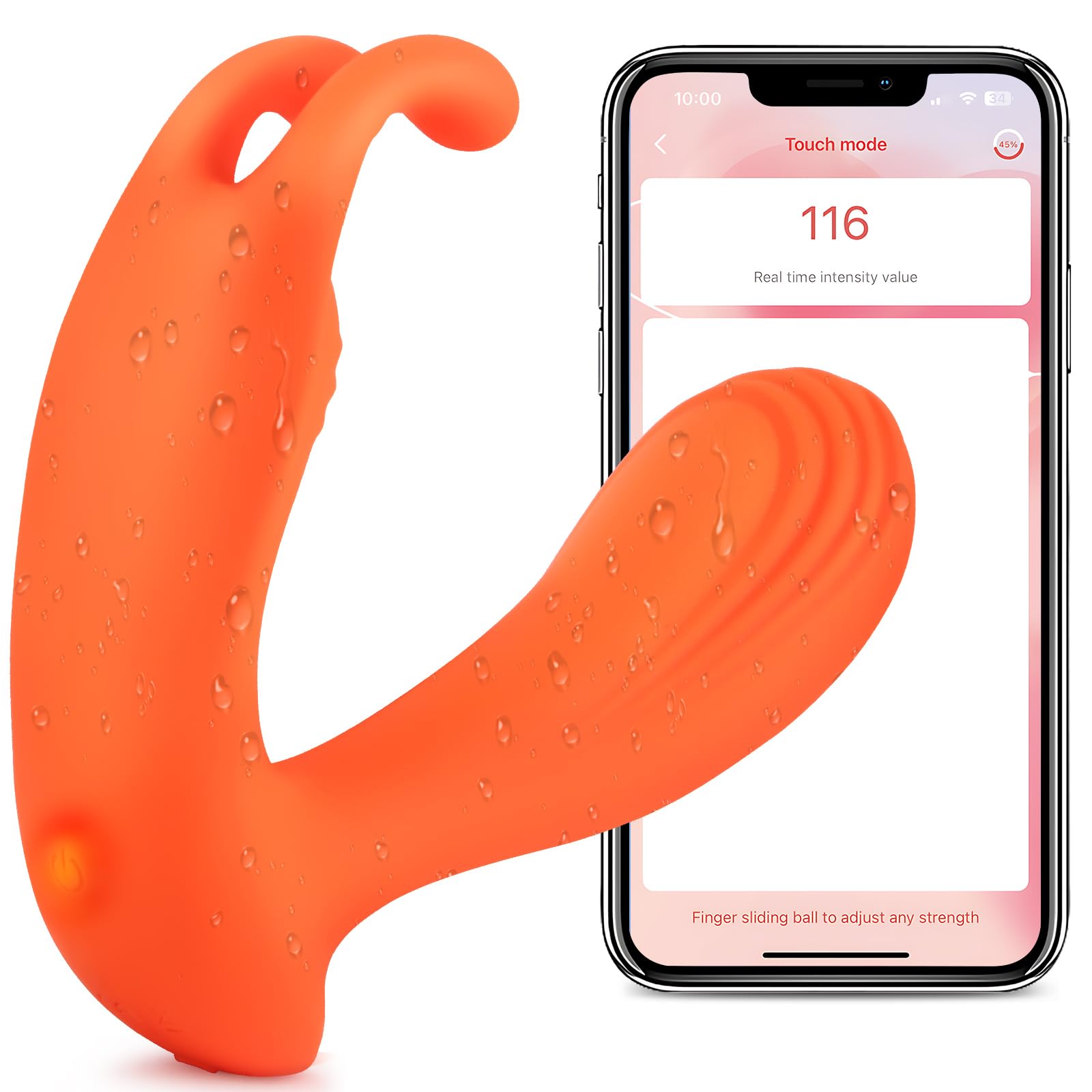 Premium 4-in-1 Wearable Vibrator for Women - Remote Control Clitoral & G-Spot Stimulation Panty Vibrator with 10 Vibration Modes | Couples Play, Discreet Public Wear, Solo Pleasure & Romantic Gift (Cyan)